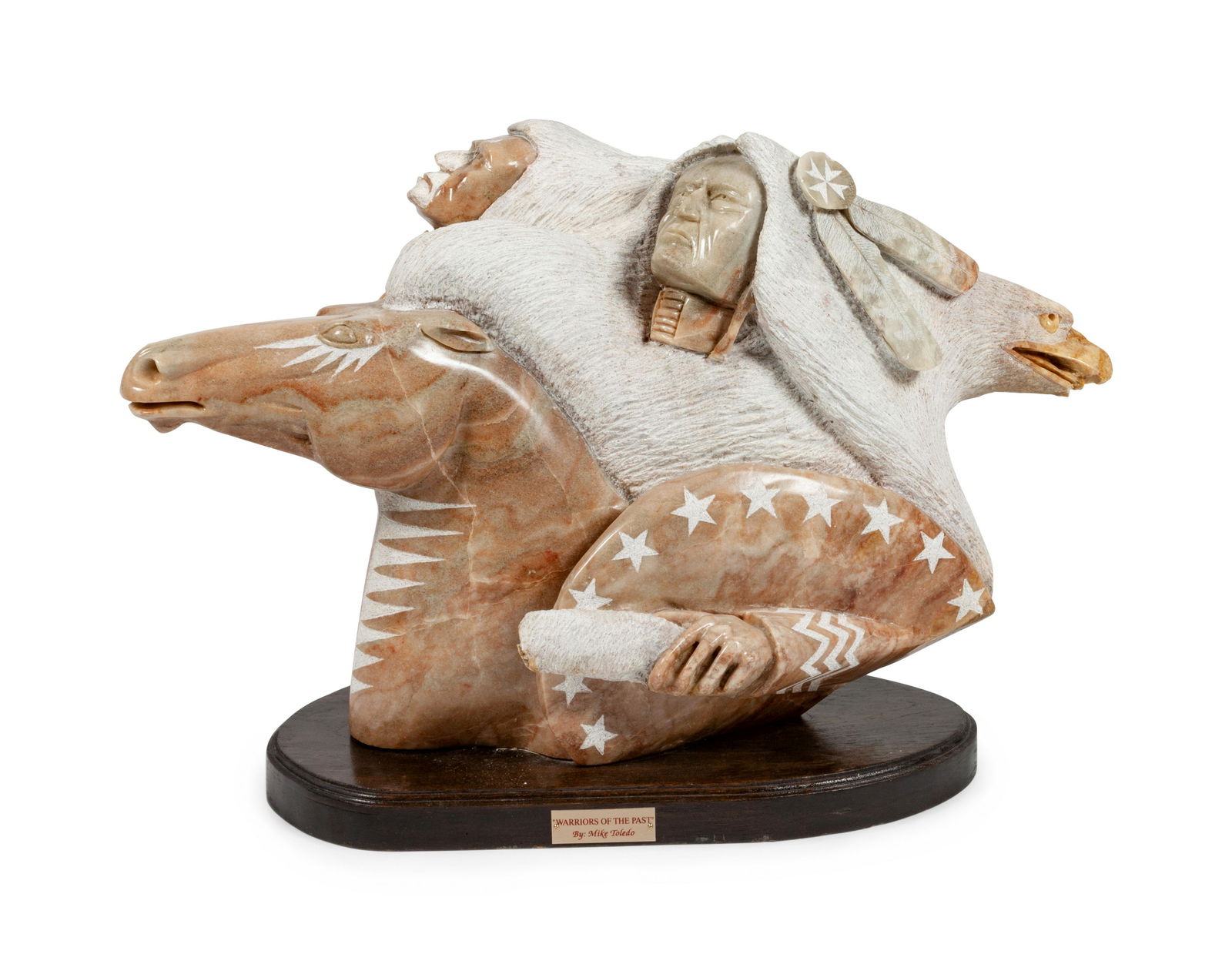 Mike Toledo (Navajo, 20th Century) Eagle Warrior (1 of 2)