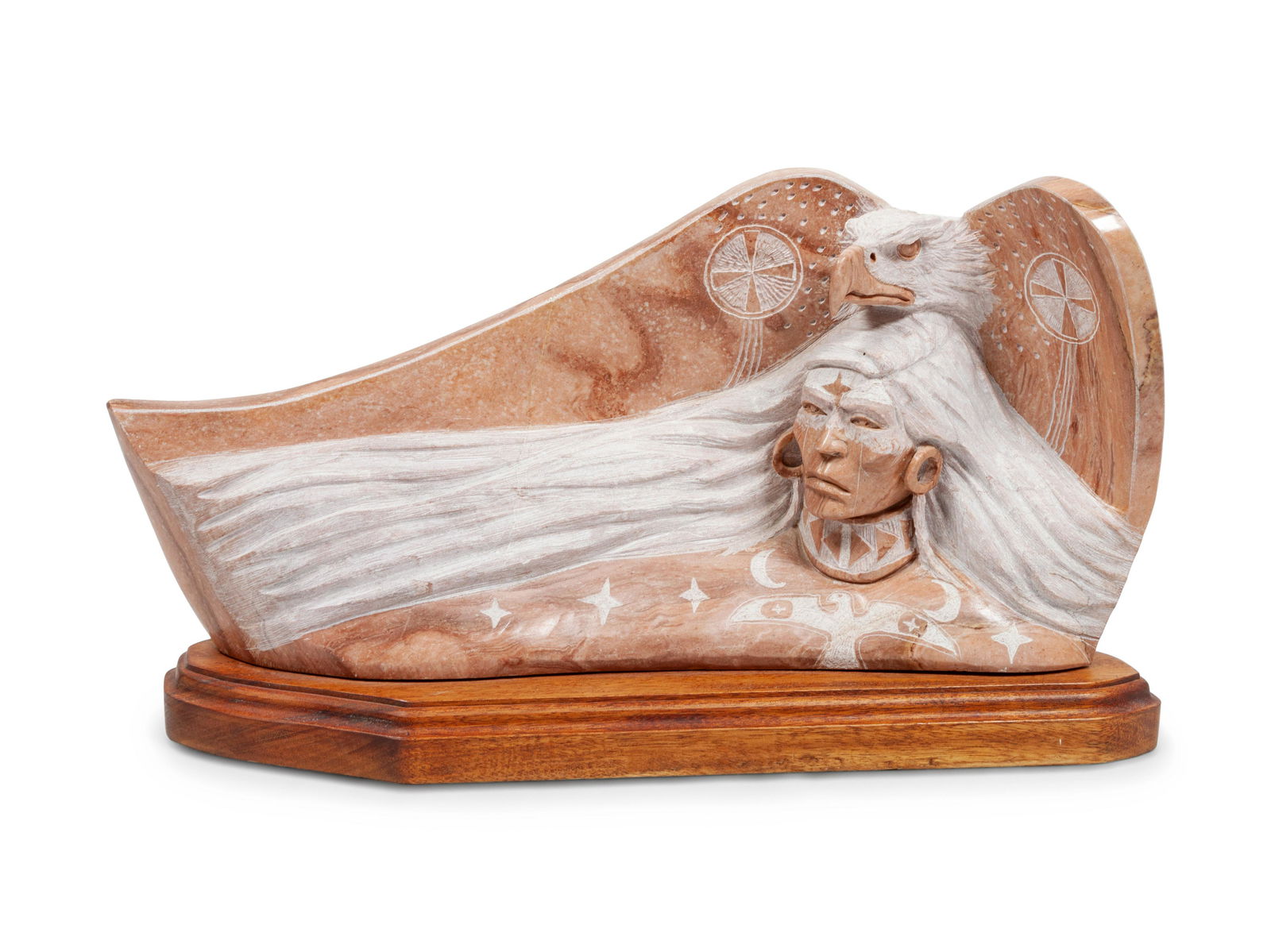 Alvin Marshall Eagle Warrior, 1990 (1 of 2)