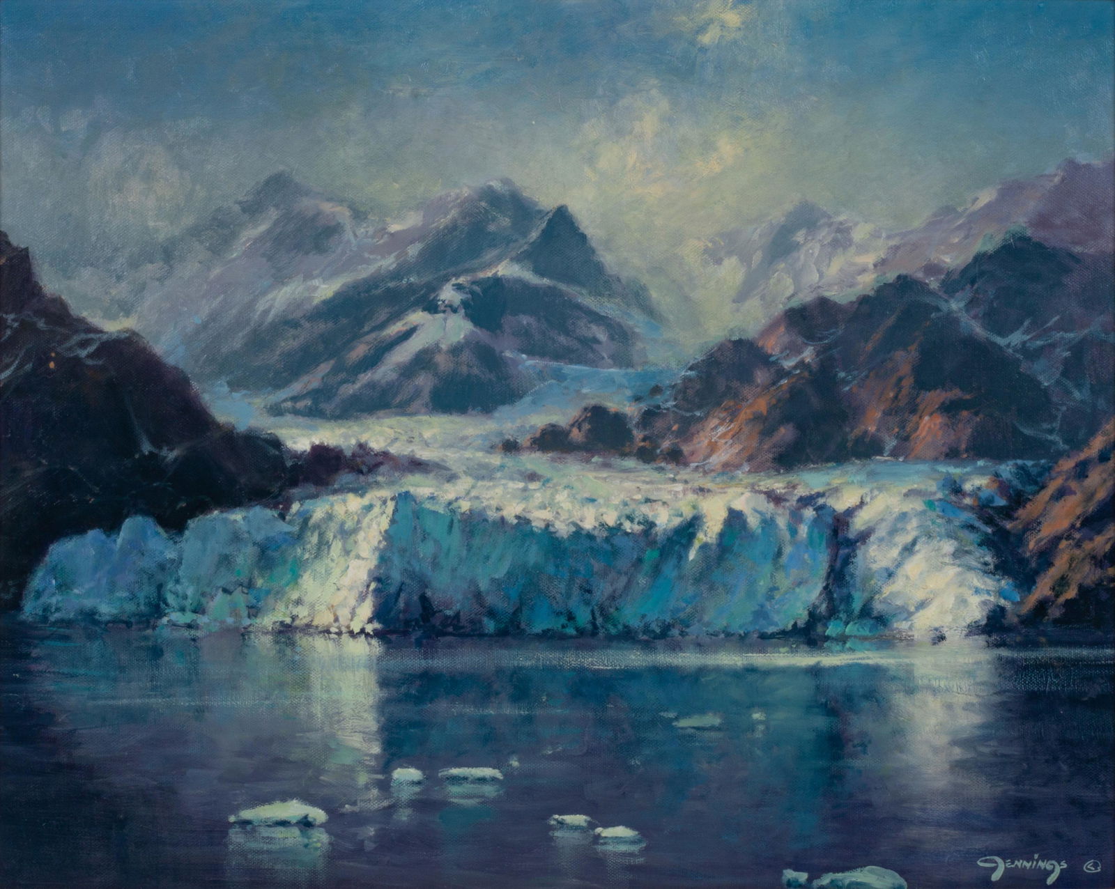 William Jennings (American, b. 1952) Glacier  (1 of 1)