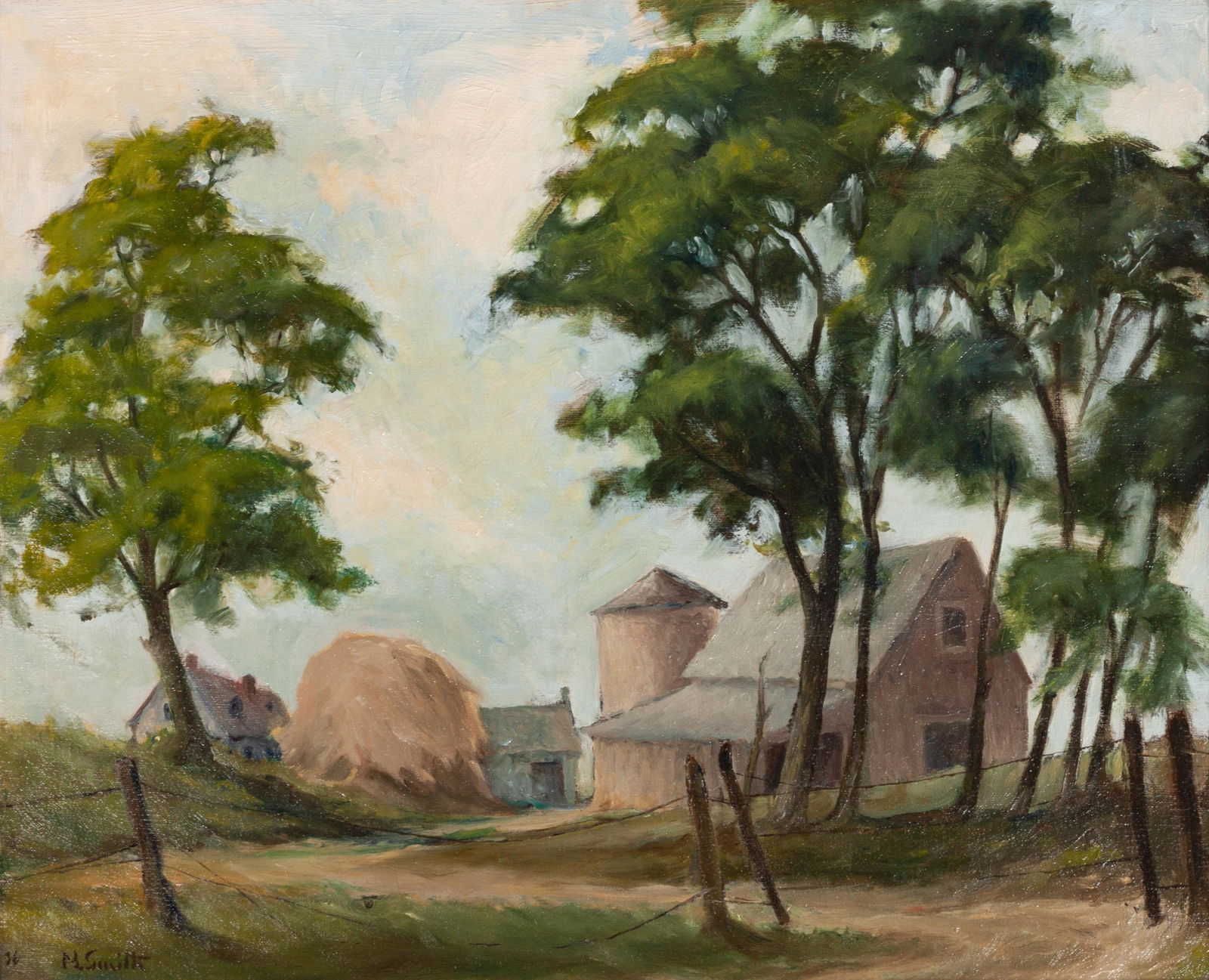 Marvin Smith (American, b. 1910) Haying Season (1 of 1)