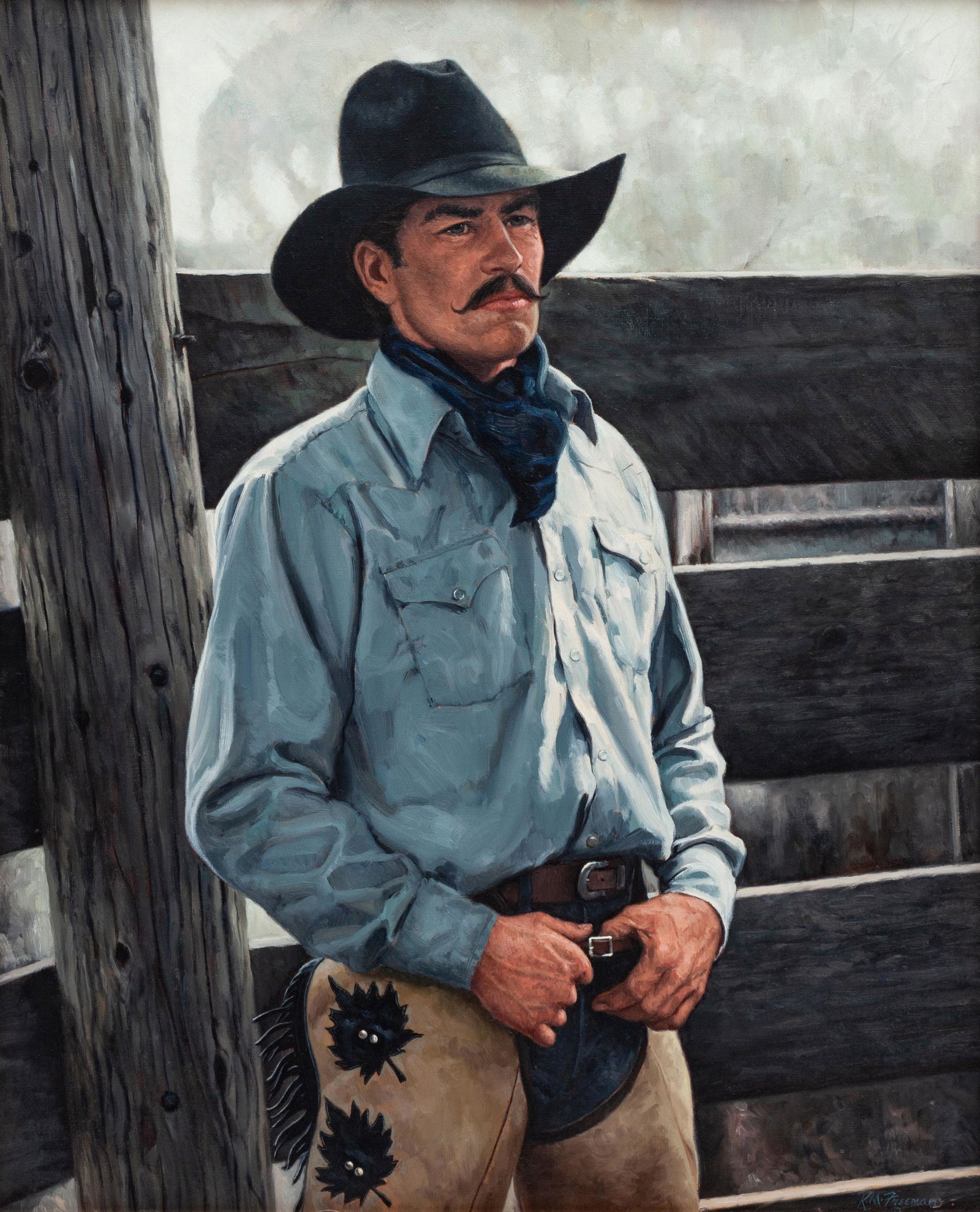 Ken Freeman (American, 20th Century) Got is all (1 of 1)