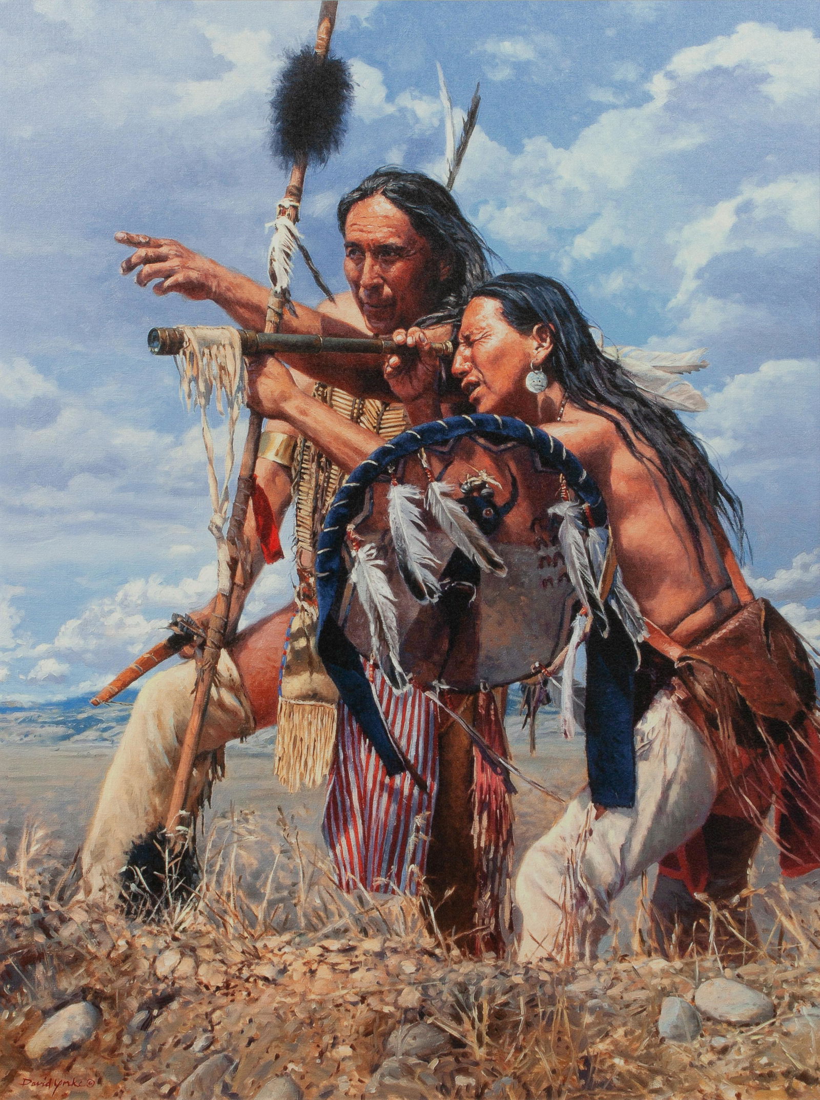 David Yorke  (American, b. 1949) Eagle Eyes, edition (1 of 1)