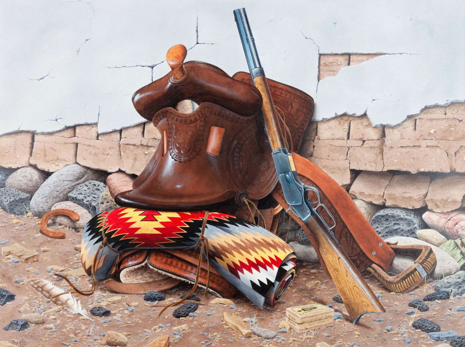 Gary Kolter (American, b. 1949) Adobe Wall (1 of 1)