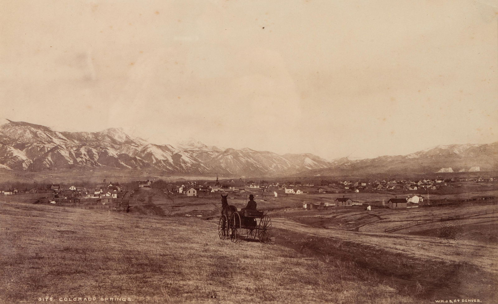 William Henry Jackson Two 19th Century Colorado (1 of 2)