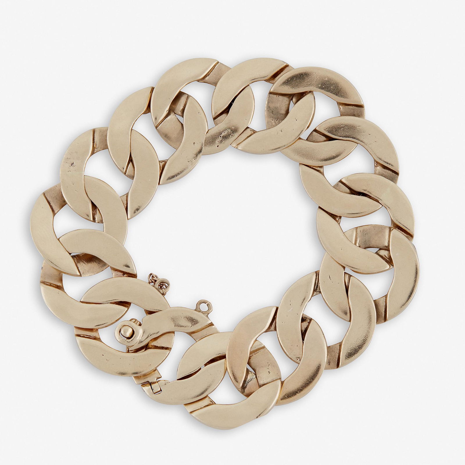 A fourteen karat gold bracelet, (1 of 1)