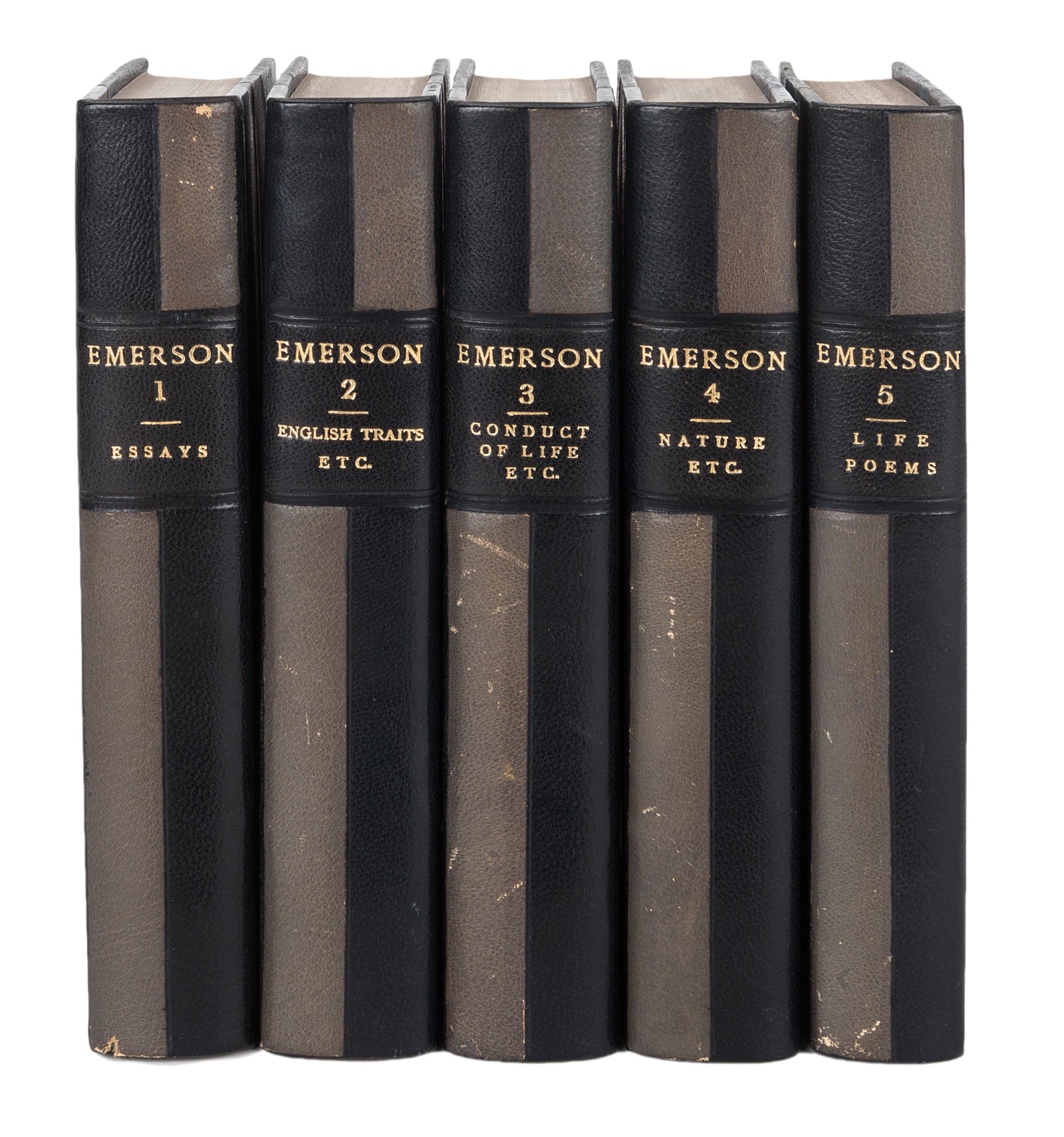 EMERSON, Ralph Waldo (1803-1882). The Writings of Ralph (1 of 1)