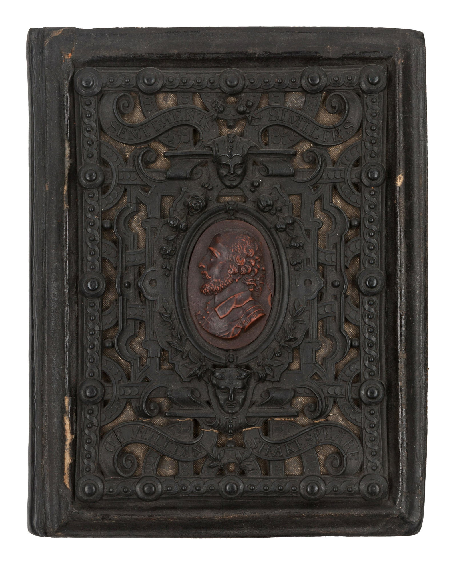 HUMPHREYS, Henry Noel, editor (1810-1879). Sentiments: HUMPHREYS, Henry Noel, editor (1810-1879). Sentiments and Similes of William Shakespeare. London: Longman, Brown, Green and Longmans, 1851. 8vo. (190 x 148 mm) First leaf of text within a chromolithog