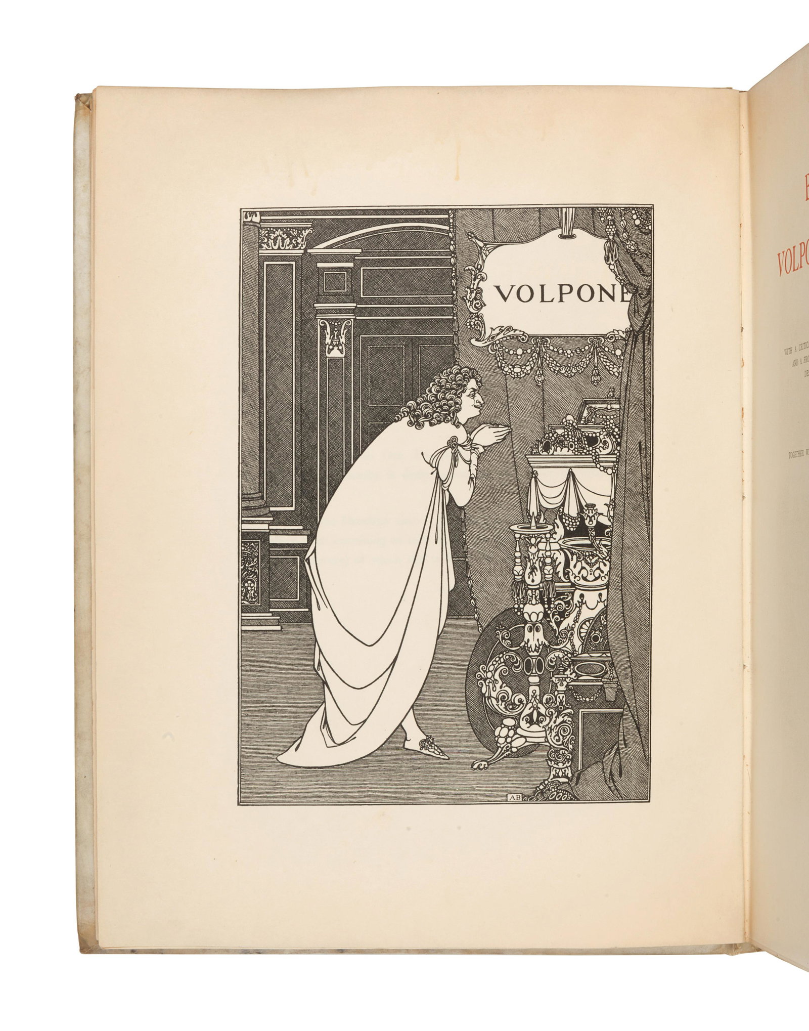 [ILLUSTRATED BOOKS]. BEARDSLEY, Aubrey Vincent (1 of 2)