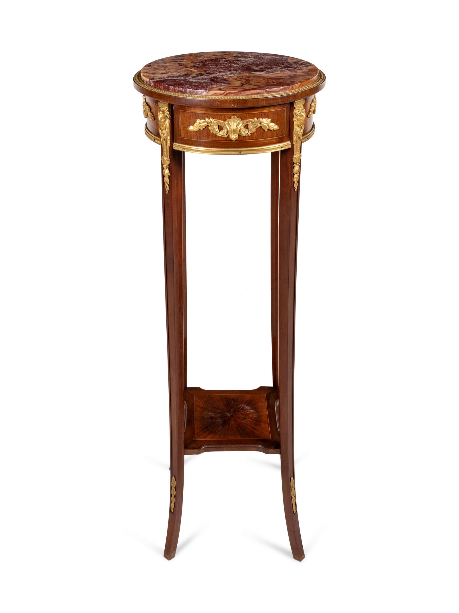 A Louis XVI Style Gilt Bronze Mounted Mahogany (1 of 2)