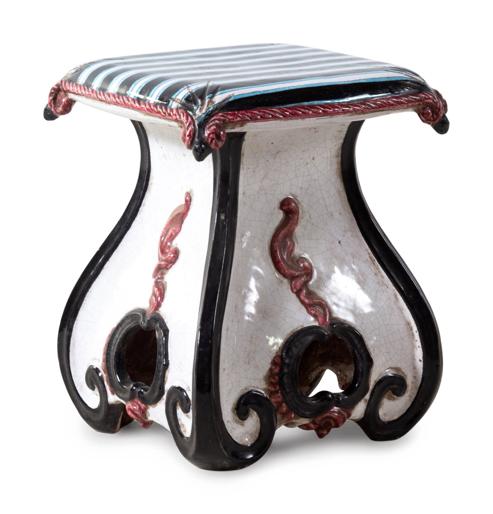 An Italian Ceramic Stool (1 of 2)