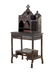 A Syrian Mother-of-Pearl Inlaid Carved Walnut Desk - 2