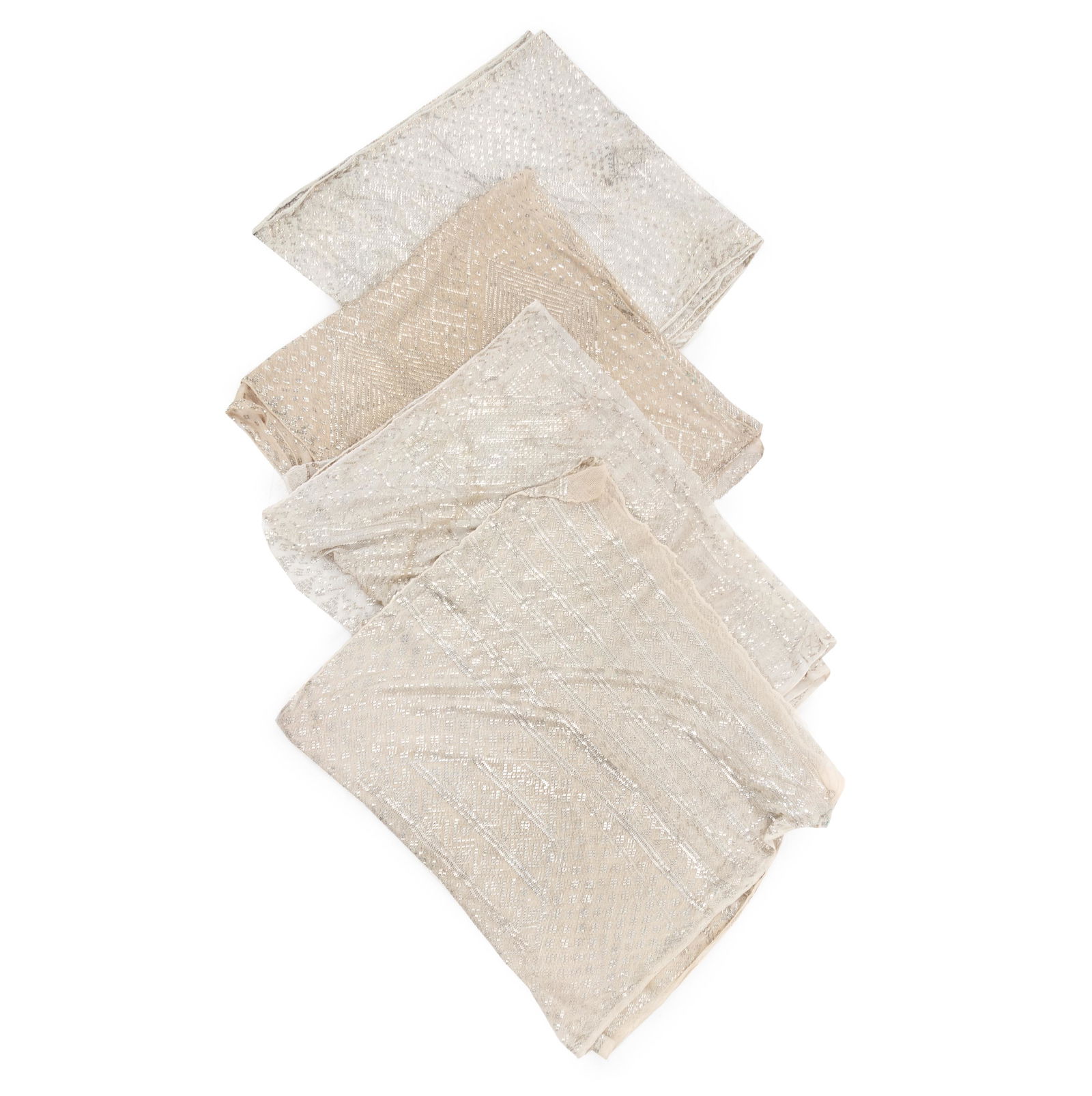 Four Egyptian Assuit Shawls (1 of 2)