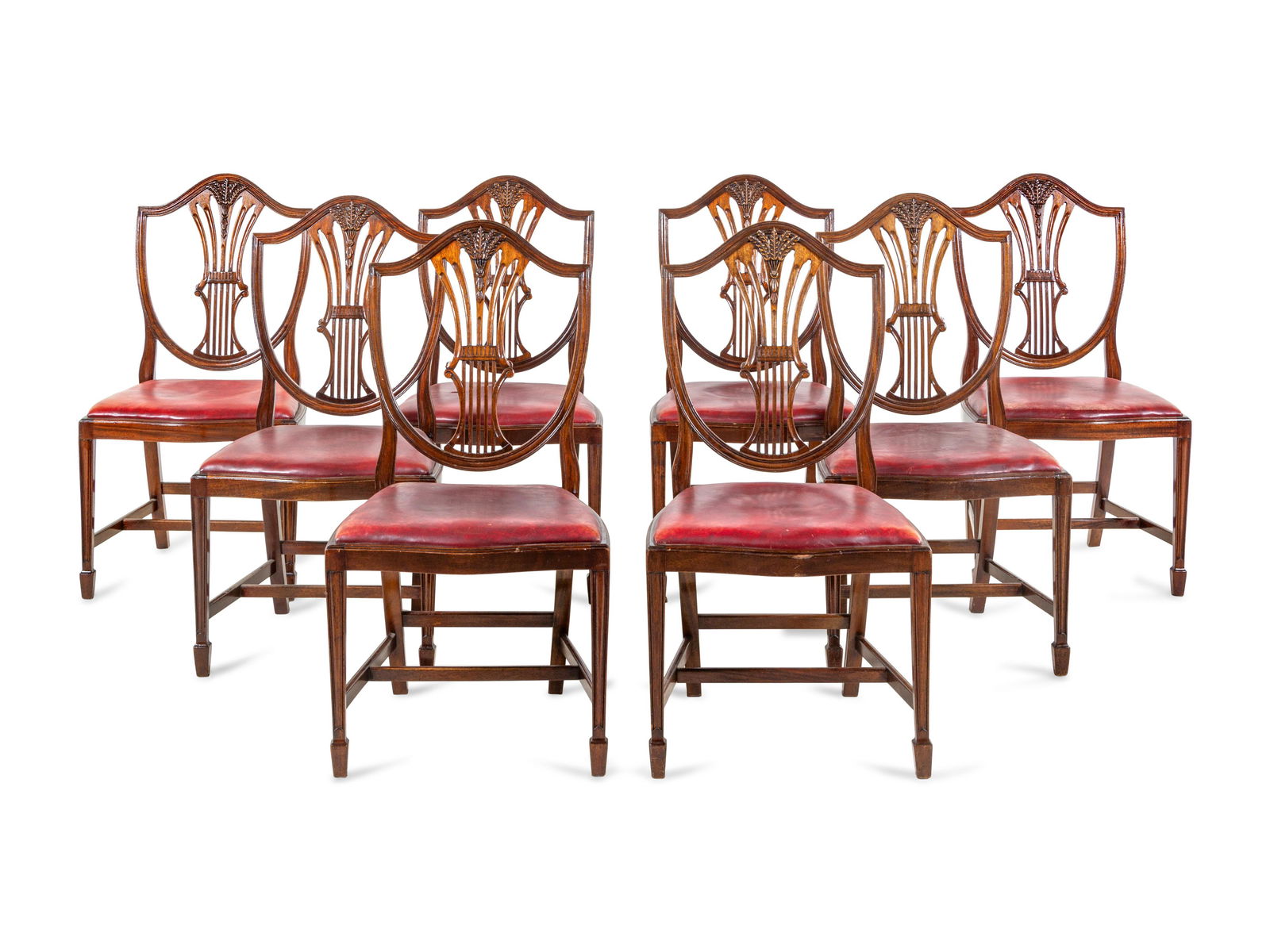 A Set of Eight George III Mahogany Side Chairs (1 of 2)