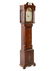A George III Oak and Mahogany Tall Case Clock - 2