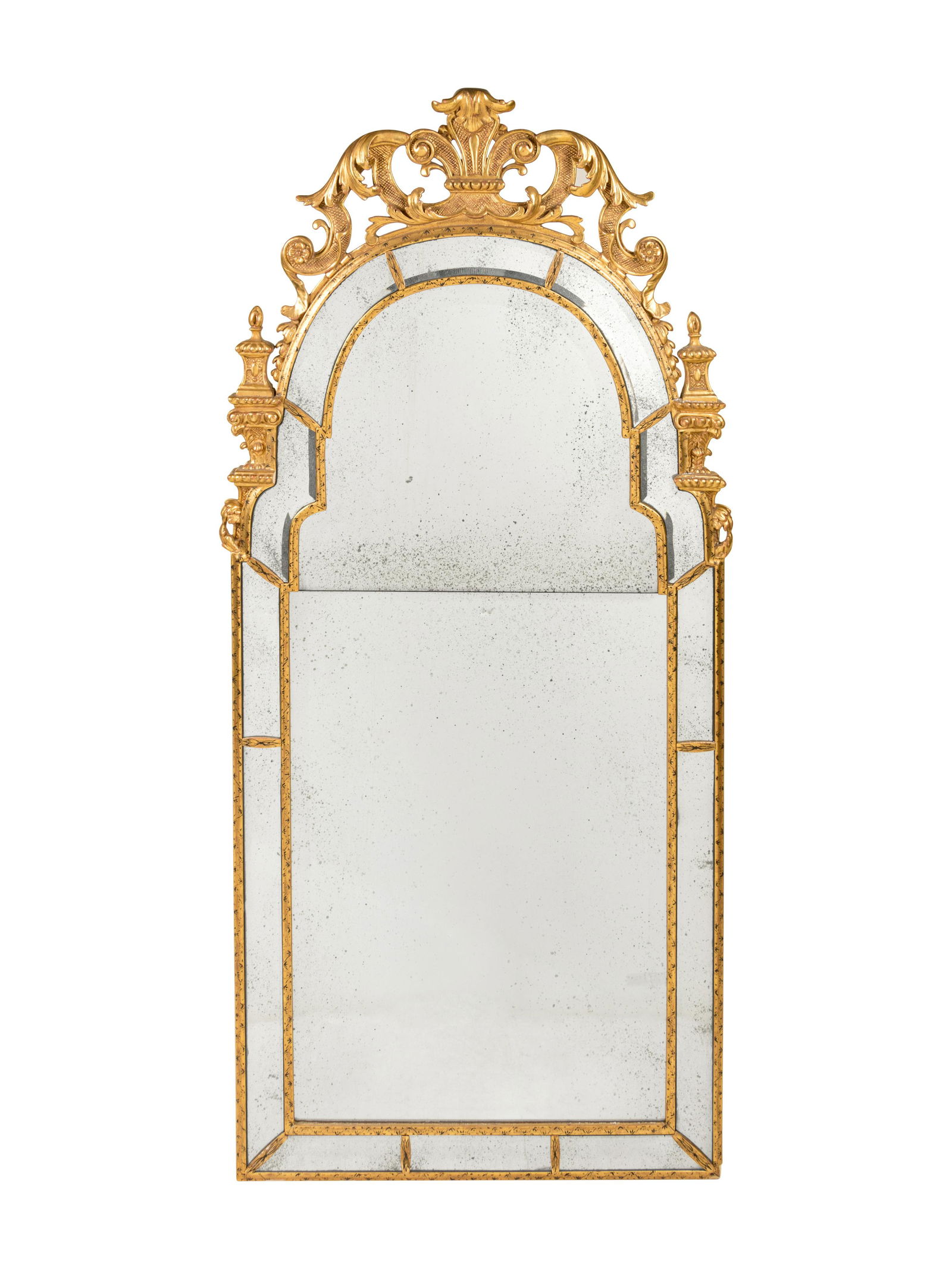 A George III Style Giltwood Mirror (1 of 1)