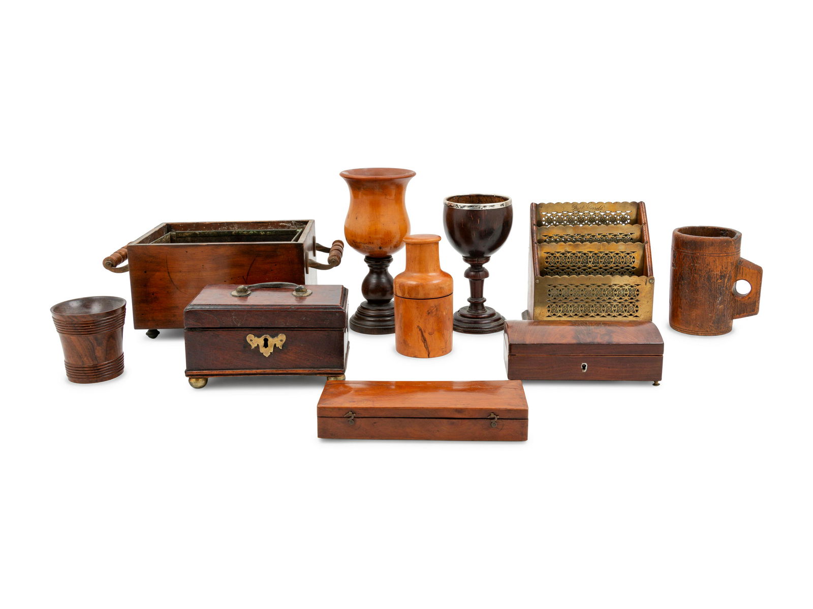 Ten English Wood Table Articles (1 of 2)