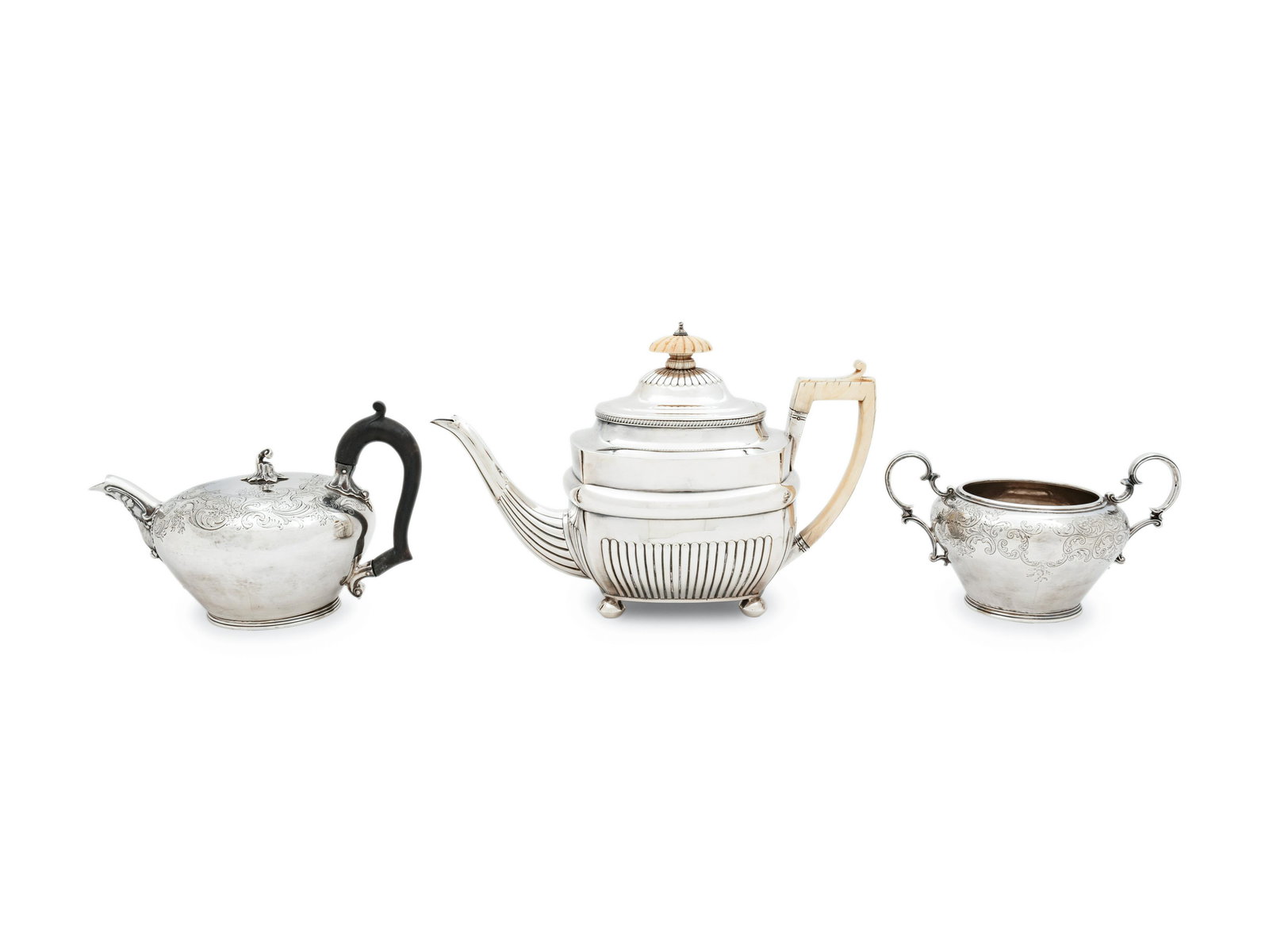 Three English Silver Holloware Articles (1 of 2)