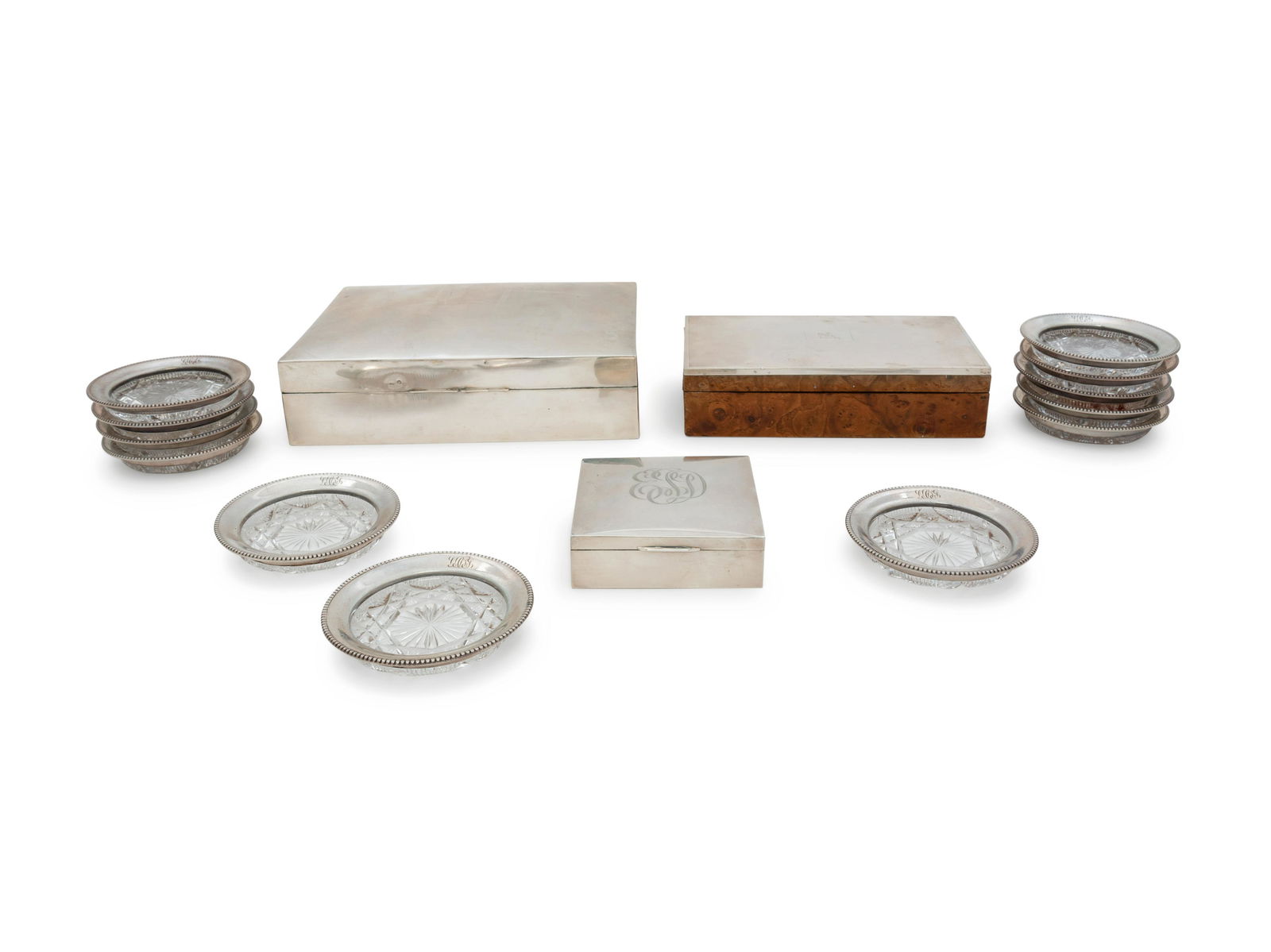 A Group of Silver Smoking Articles (1 of 3)