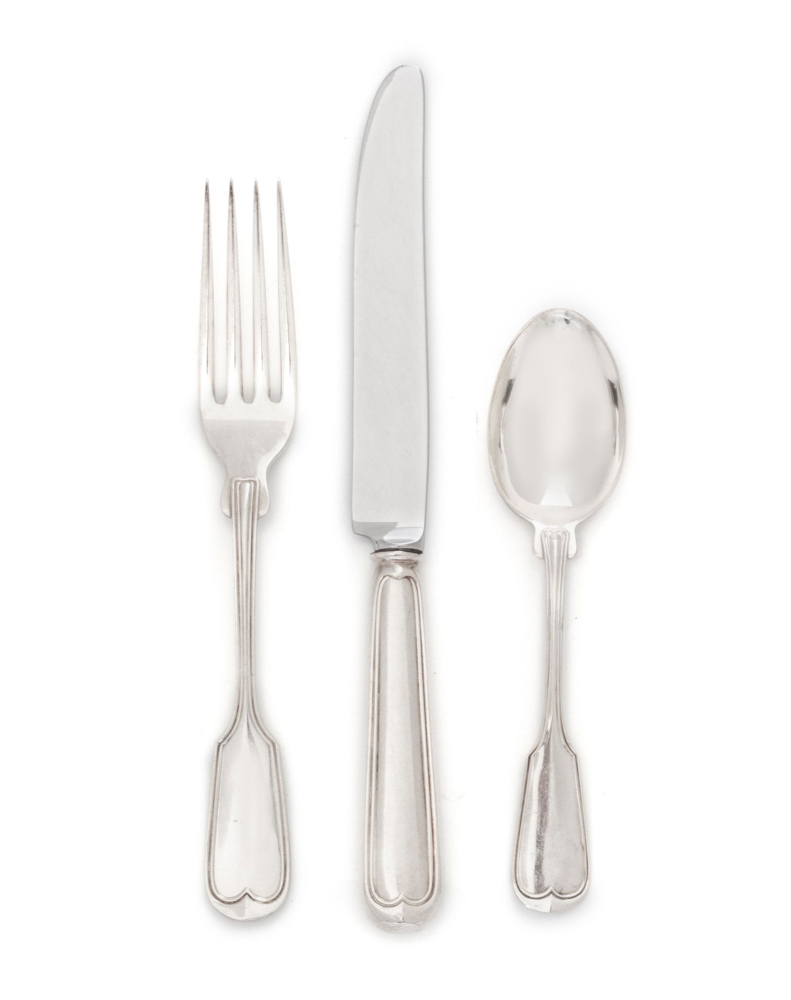 An American Silver Flatware Service (1 of 1)