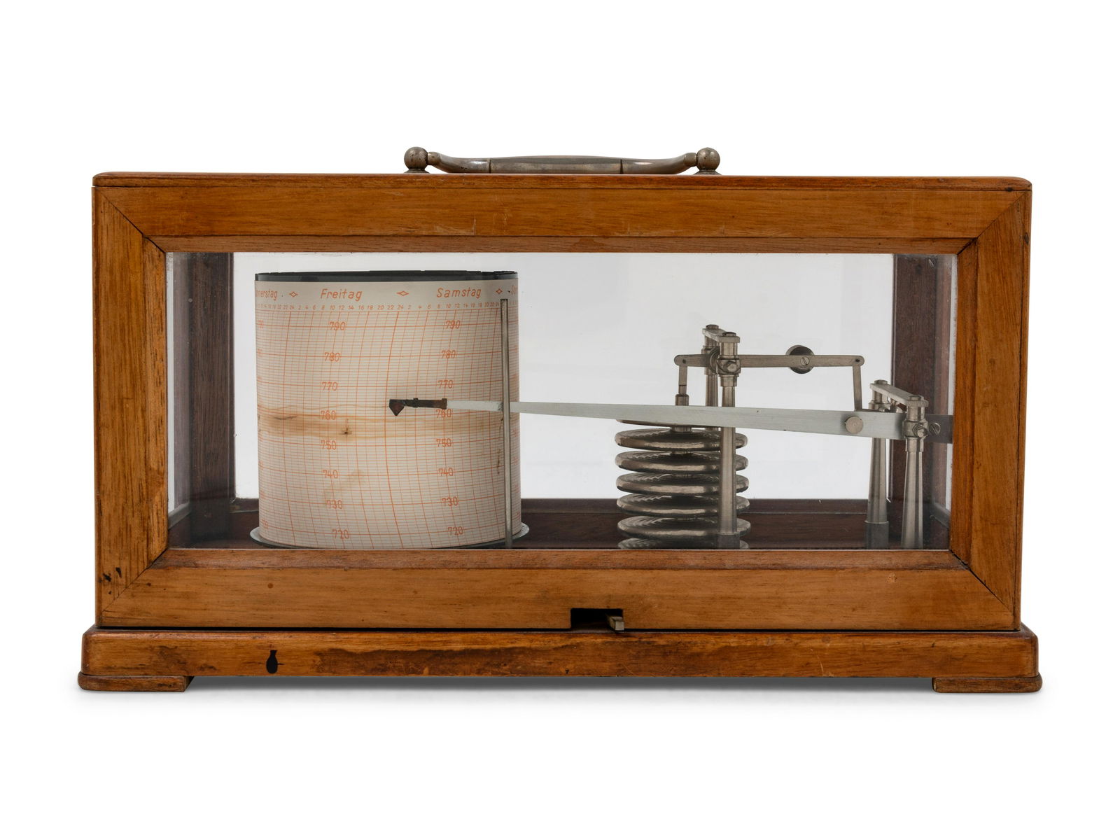 A Wood Cased Barograph (1 of 2)