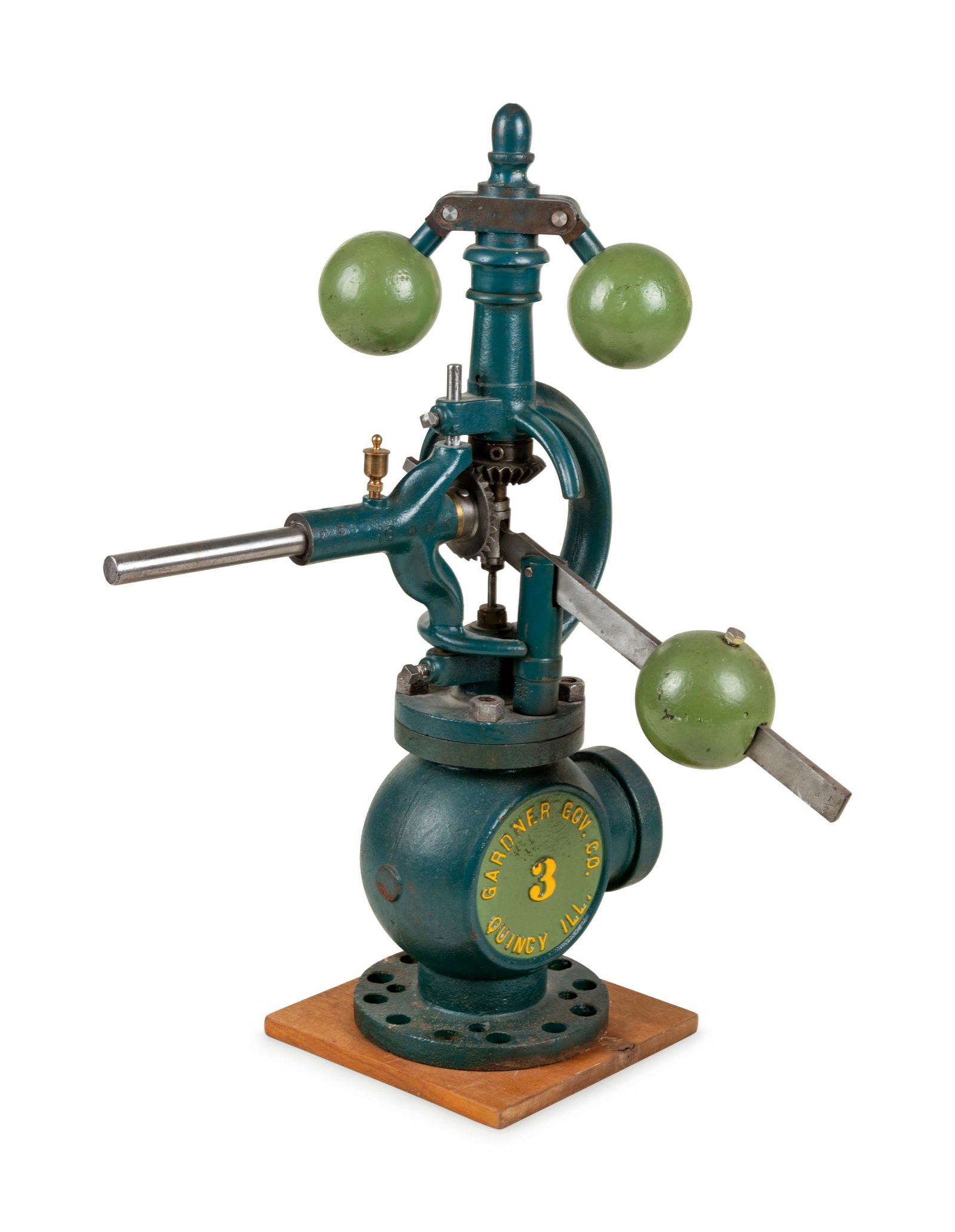An American Painted Metal Steam Engine Governor (1 of 2)