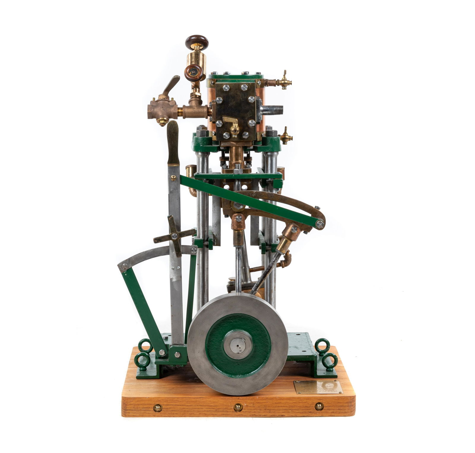 A Painted Metal Marine Steam Engine (1 of 2)