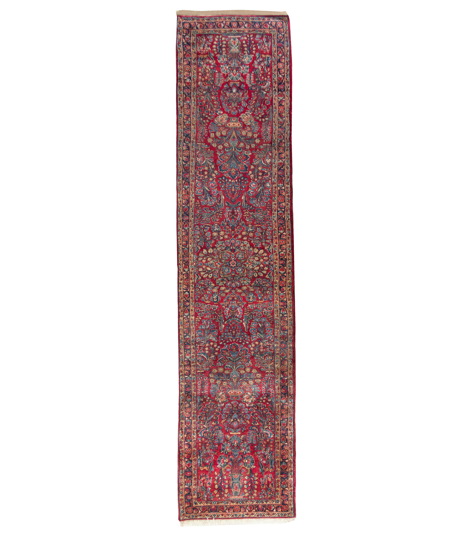 A Sarouk Wool Runner (1 of 1)