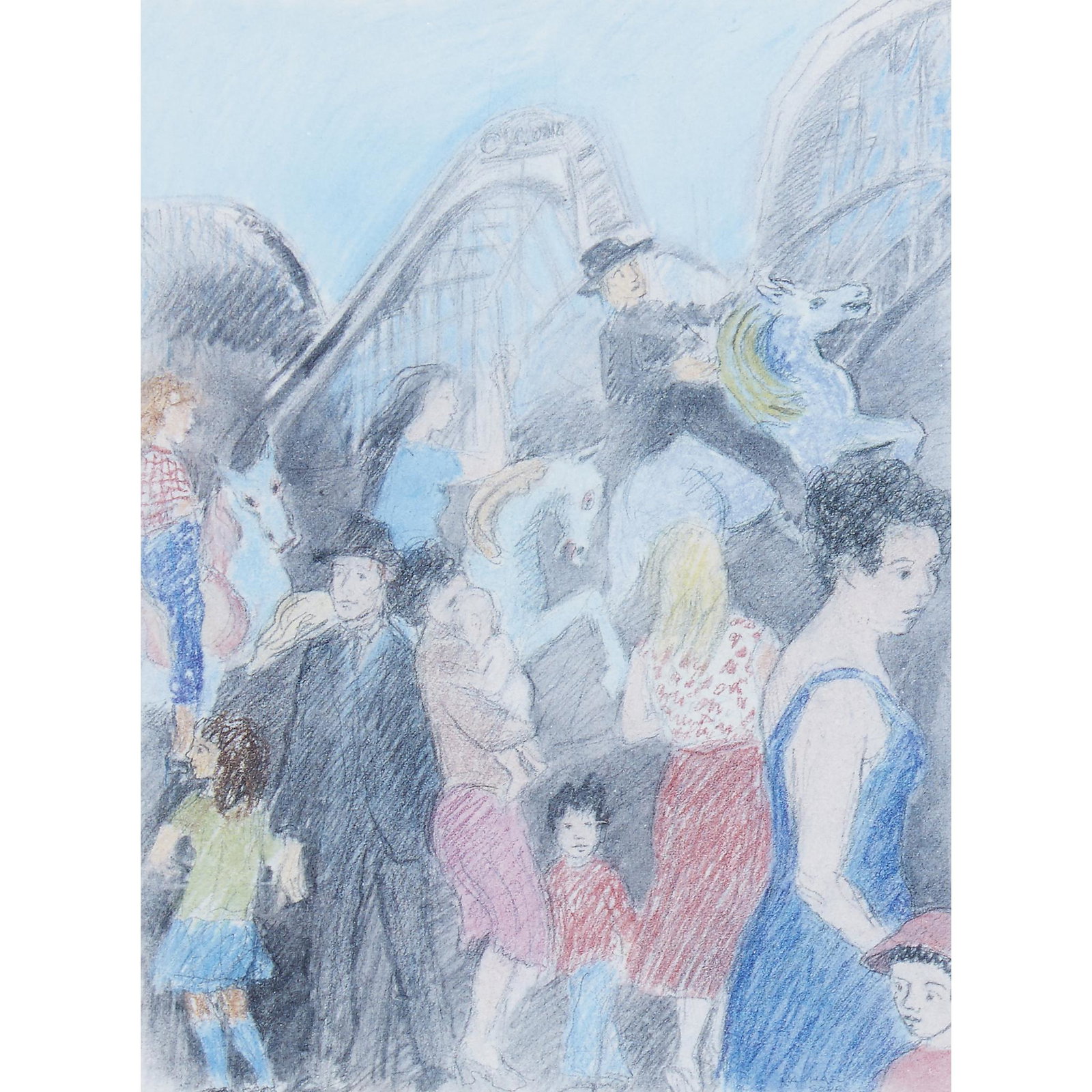 Raphael Soyer (American, 1899–1987), , Coney Island (1 of 1)