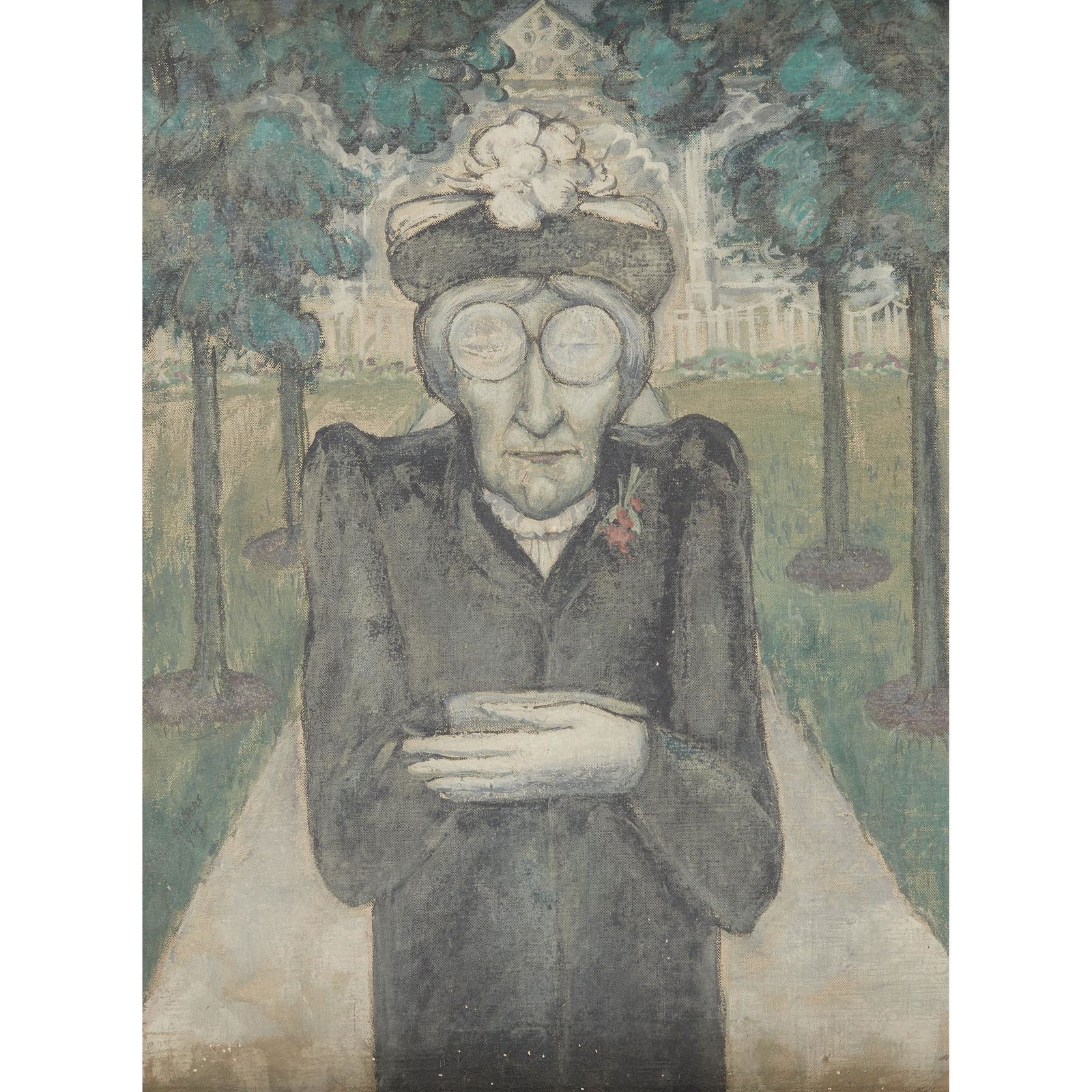 Two Paintings John Winters (American, 1904-1983), , (1 of 2)