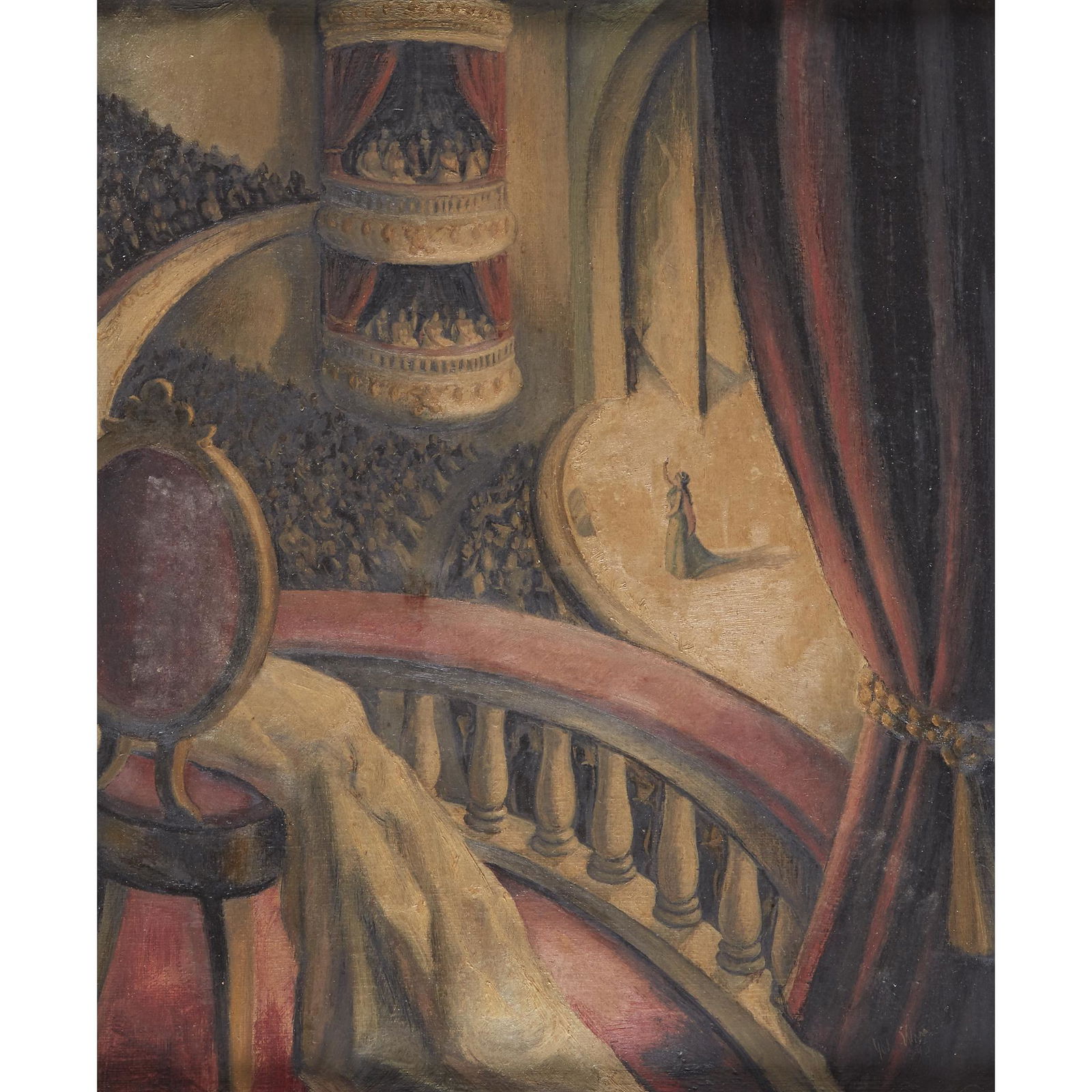 John Winters (American, 1904-1983), , At the Opera (1 of 1)