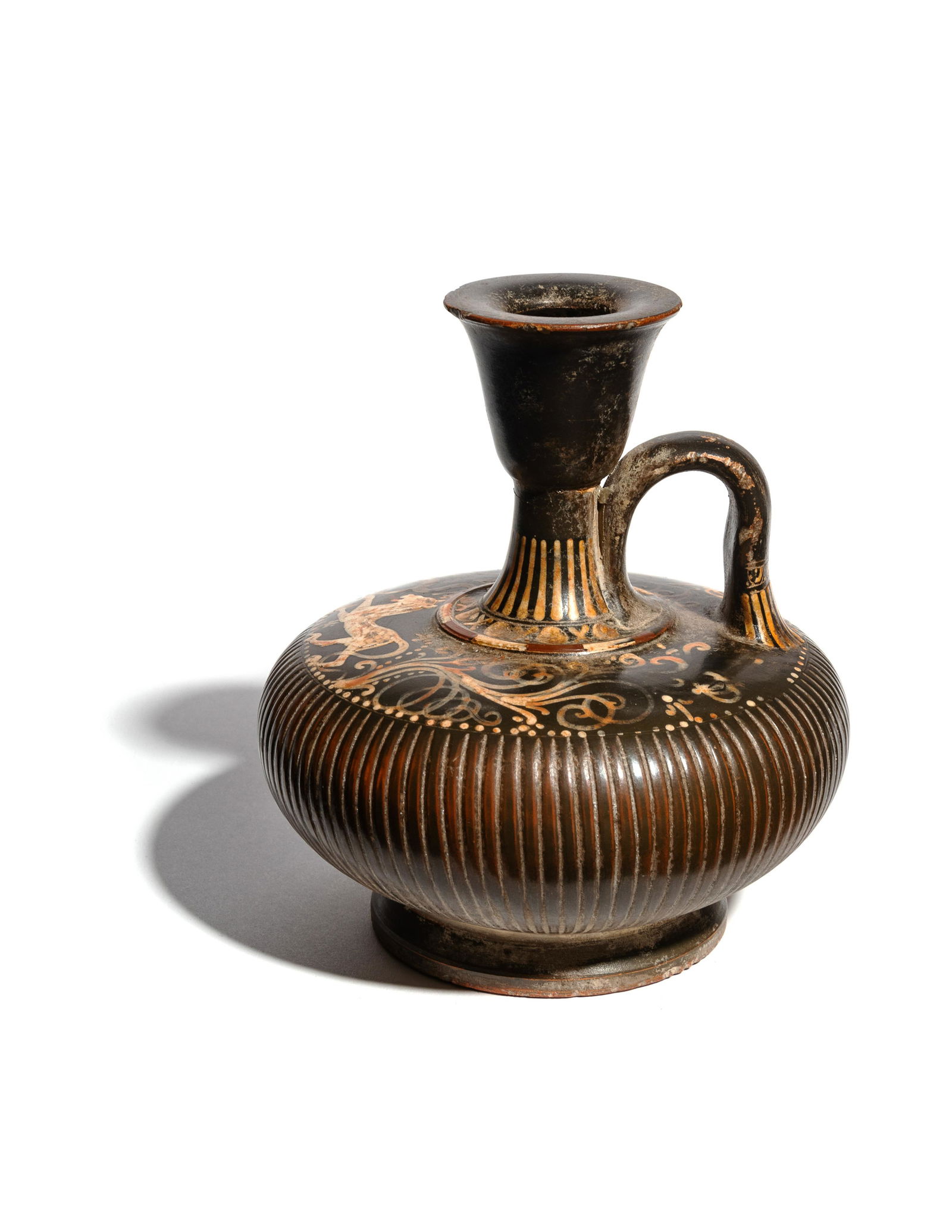 An Apulian Gnathian-Ware Squat Lekythos (1 of 3)