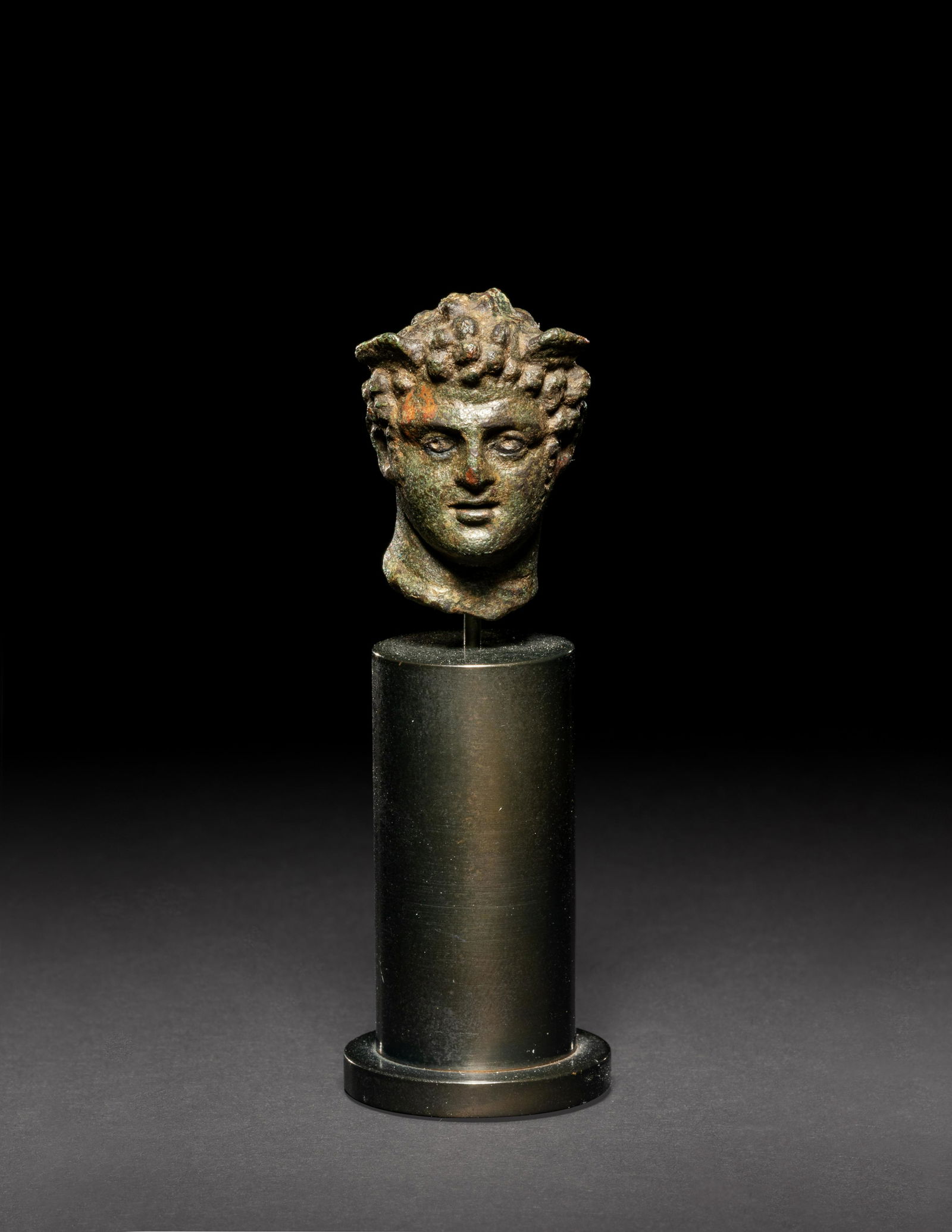 A Graeco-Roman Bronze Head of Hermes/Mercury (1 of 3)