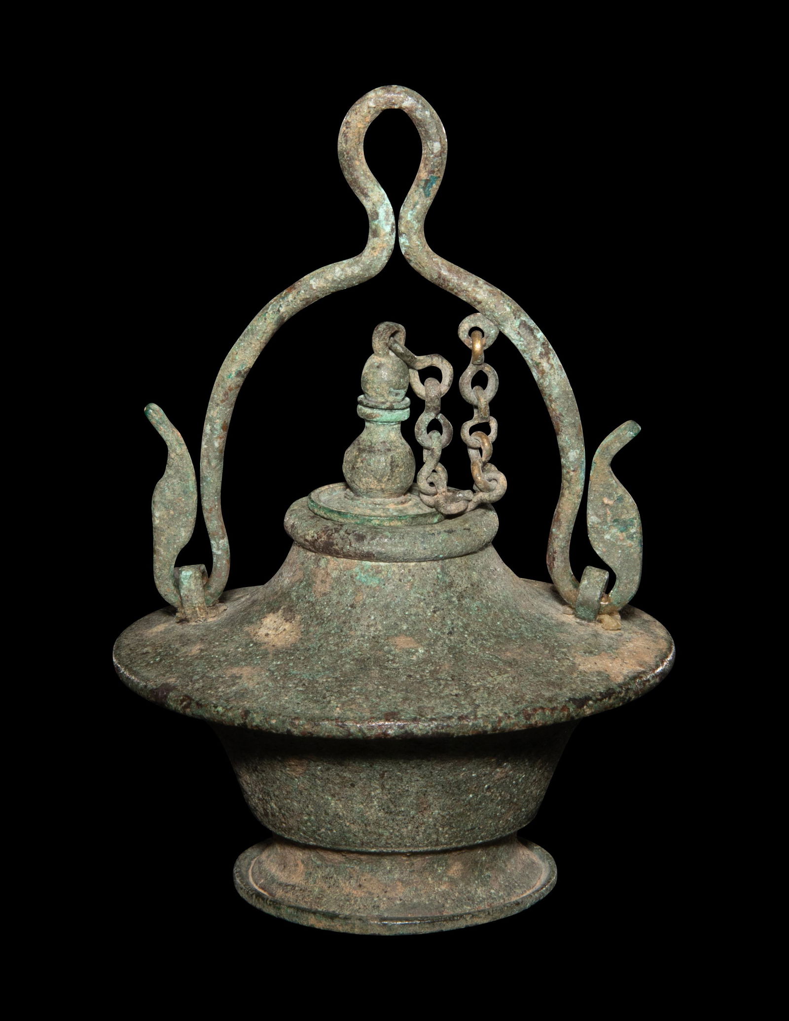A Roman Bronze Lidded Aryballos (1 of 3)