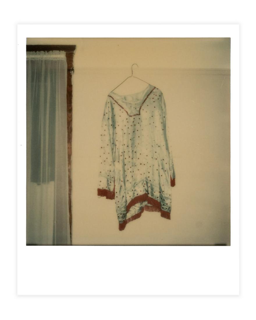 Walker Evans (American, 1903-1975) Dress, 1973: Walker Evans (American, 1903-1975) Dress, 1973 SX Polaroid Item ships directly from artist/gallery/owner, please contact curator@theartaltruist.com for more information.