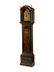 A George III Black-Japanned Longcase Clock Height 85 x