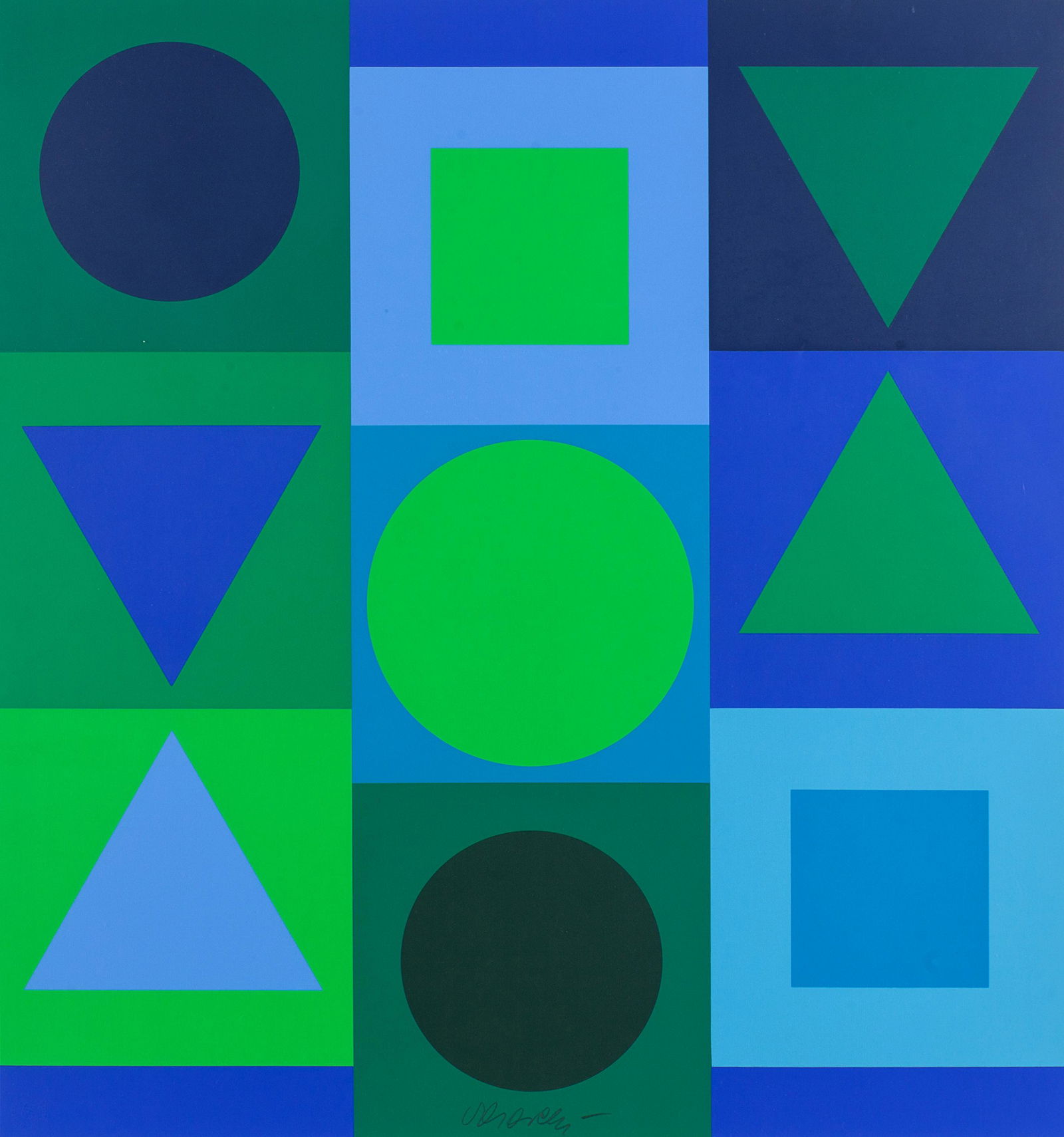Victor Vasarely (French/Hungarian, 1906-1997) Affiche (1 of 2)