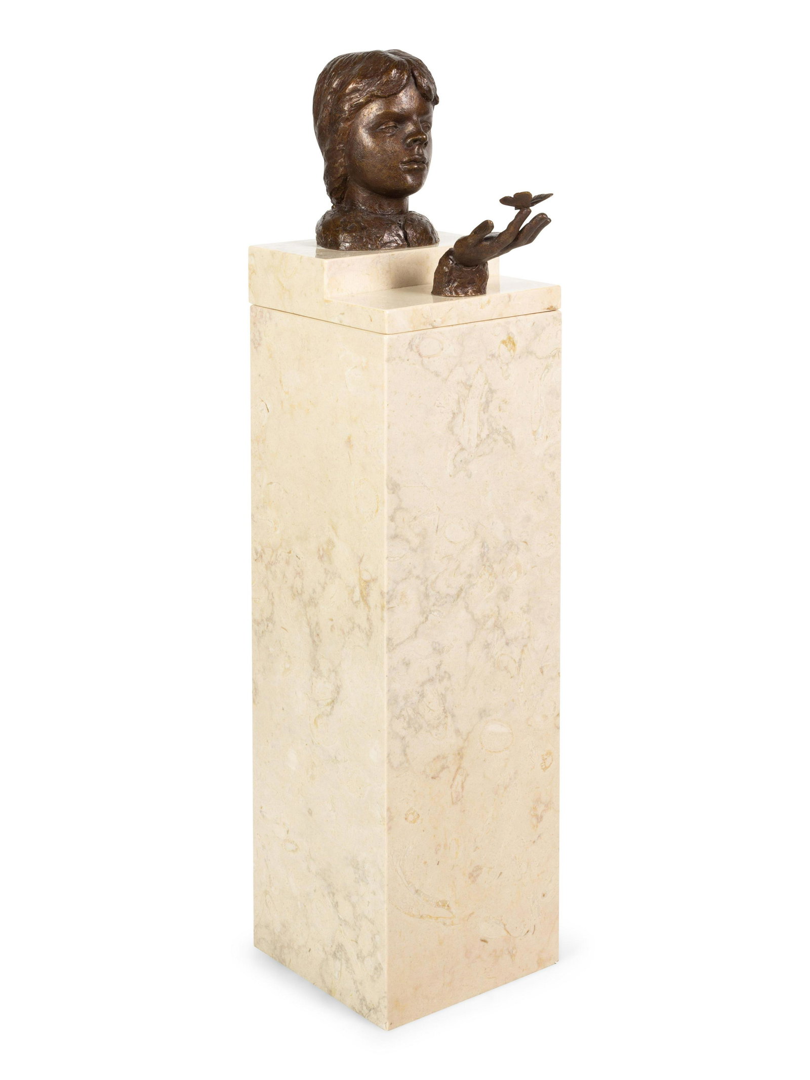 Victor Salmones (Mexican, 1937-1989) Untitled: Victor Salmones (Mexican, 1937-1989) Untitled bronze Height: 14 inches.