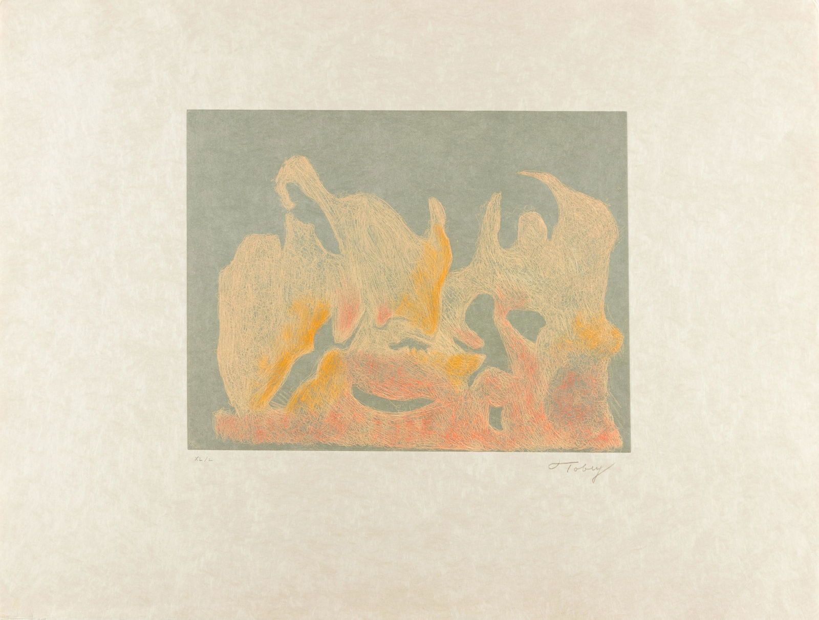 Mark Tobey (American, 1890-1976) Awakening Dawn and (1 of 4)