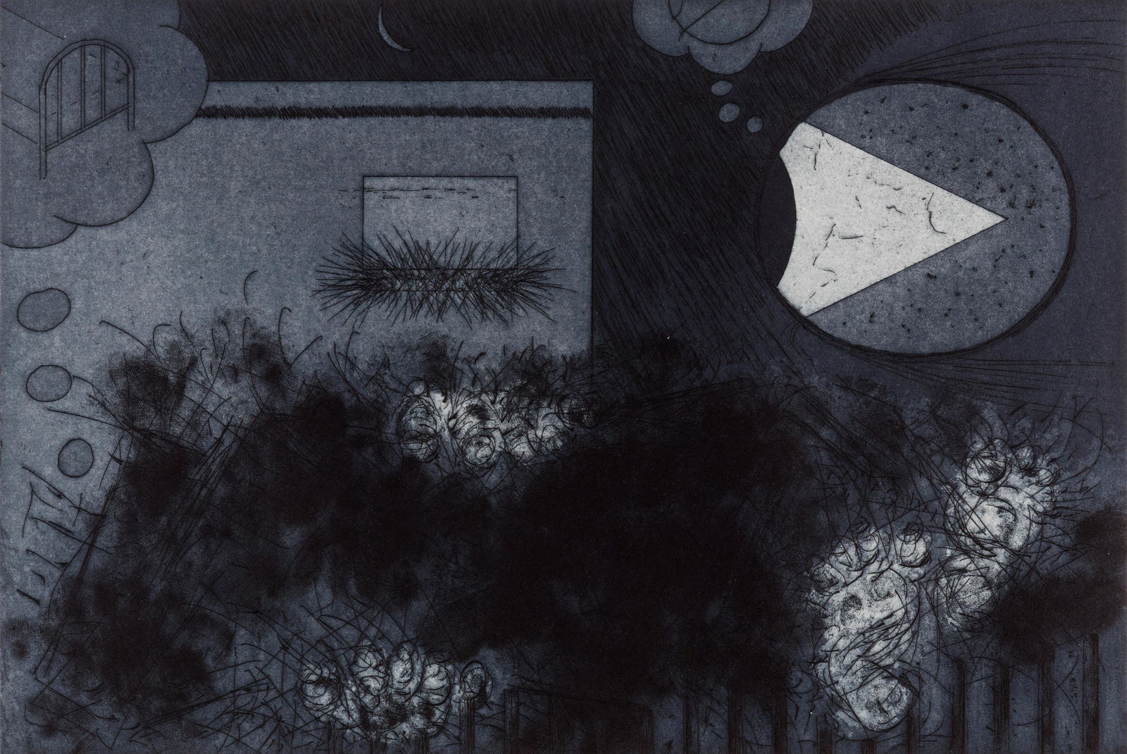 Robert Morris (American, b. 1931) Untitled, 1988 (1 of 2)