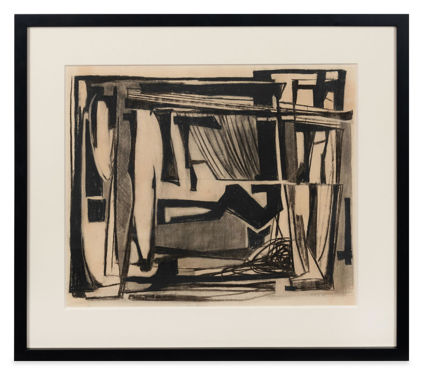 Ludwig Sander (American, 1906-1975) Untitled, 1949 (1 of 2)