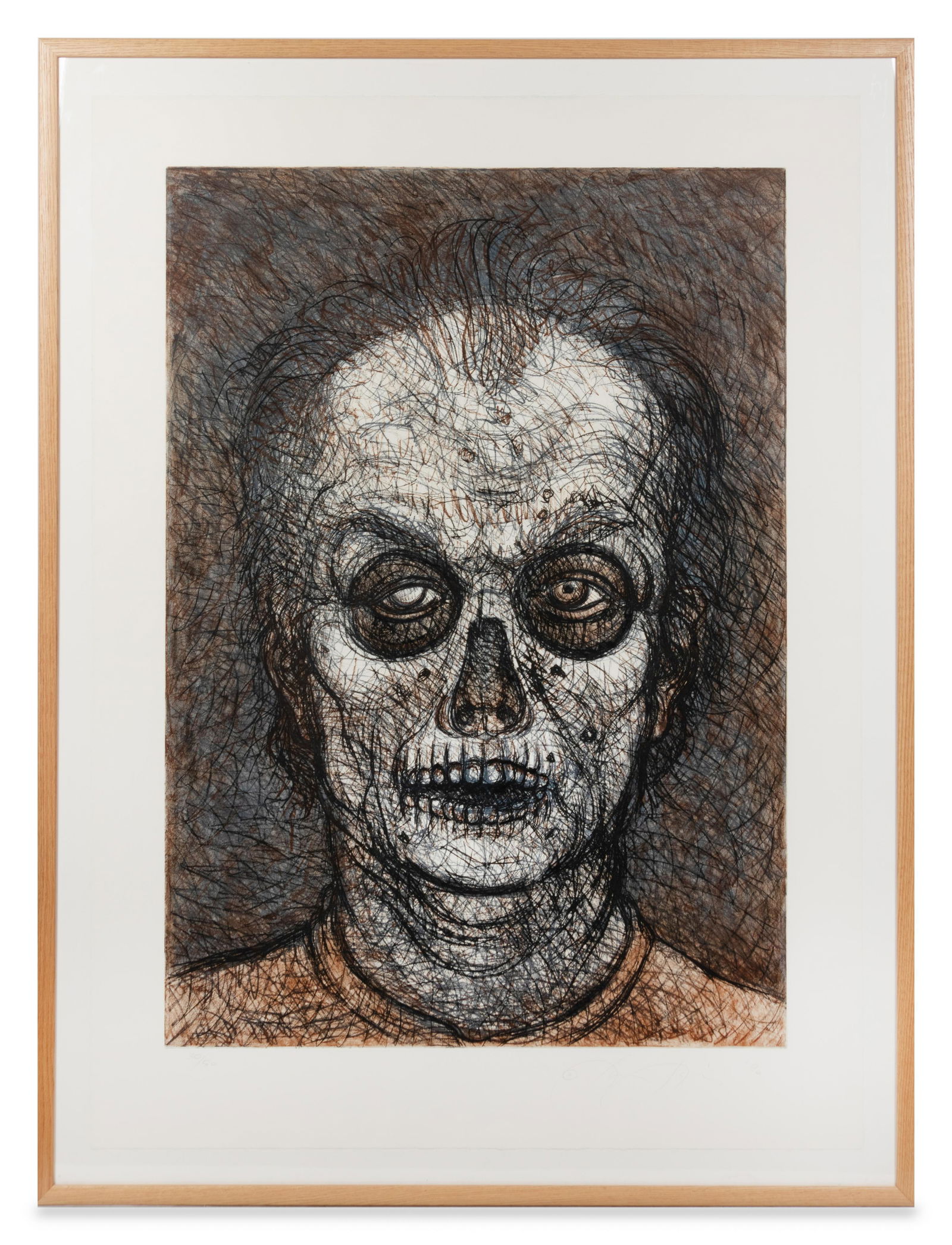 Luis Jimenez (American, 1940-2006) Self Portrait with (1 of 2)