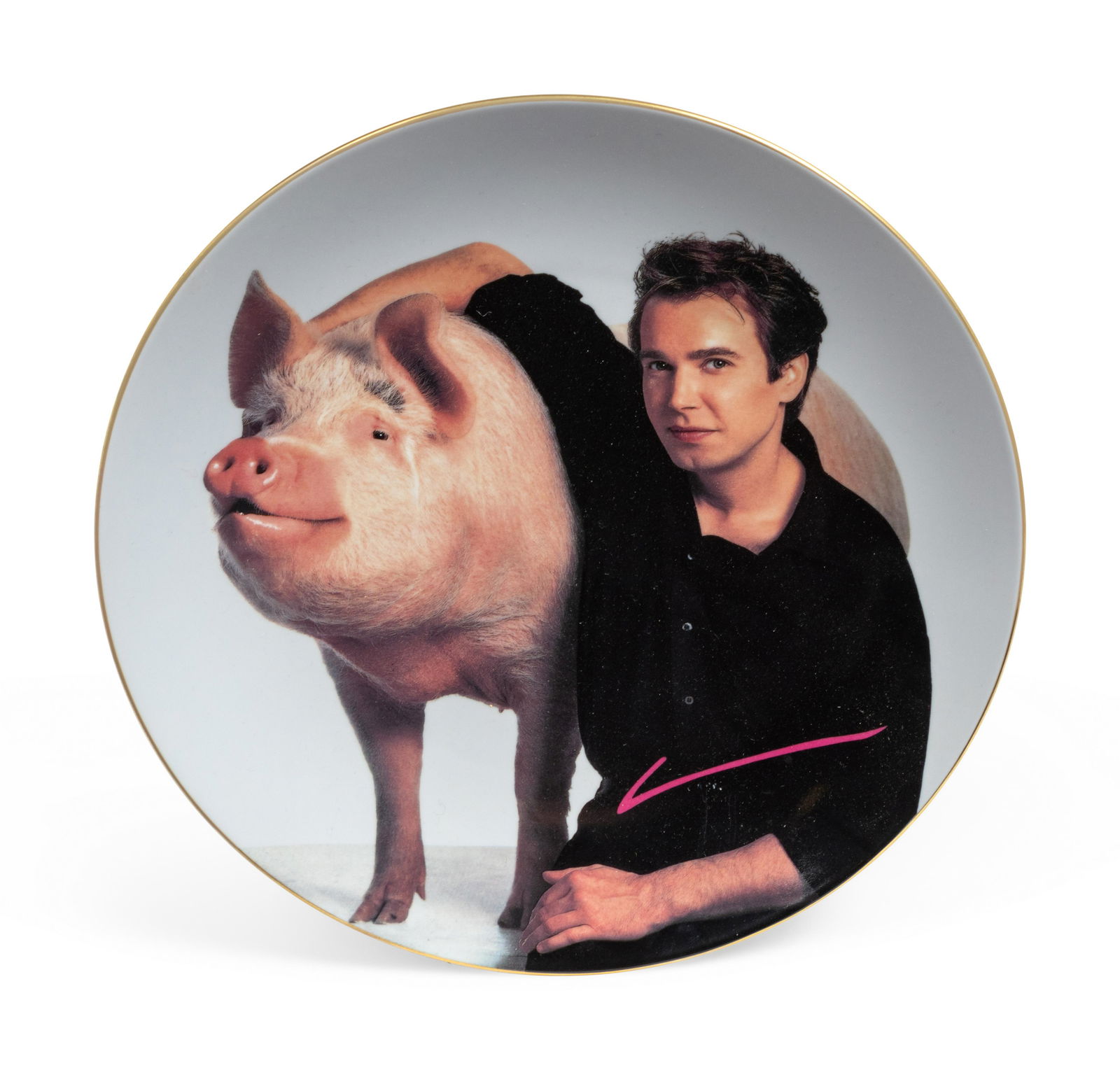 Jeff Koons (American, b. 1955) Signature Plate  (1 of 1)