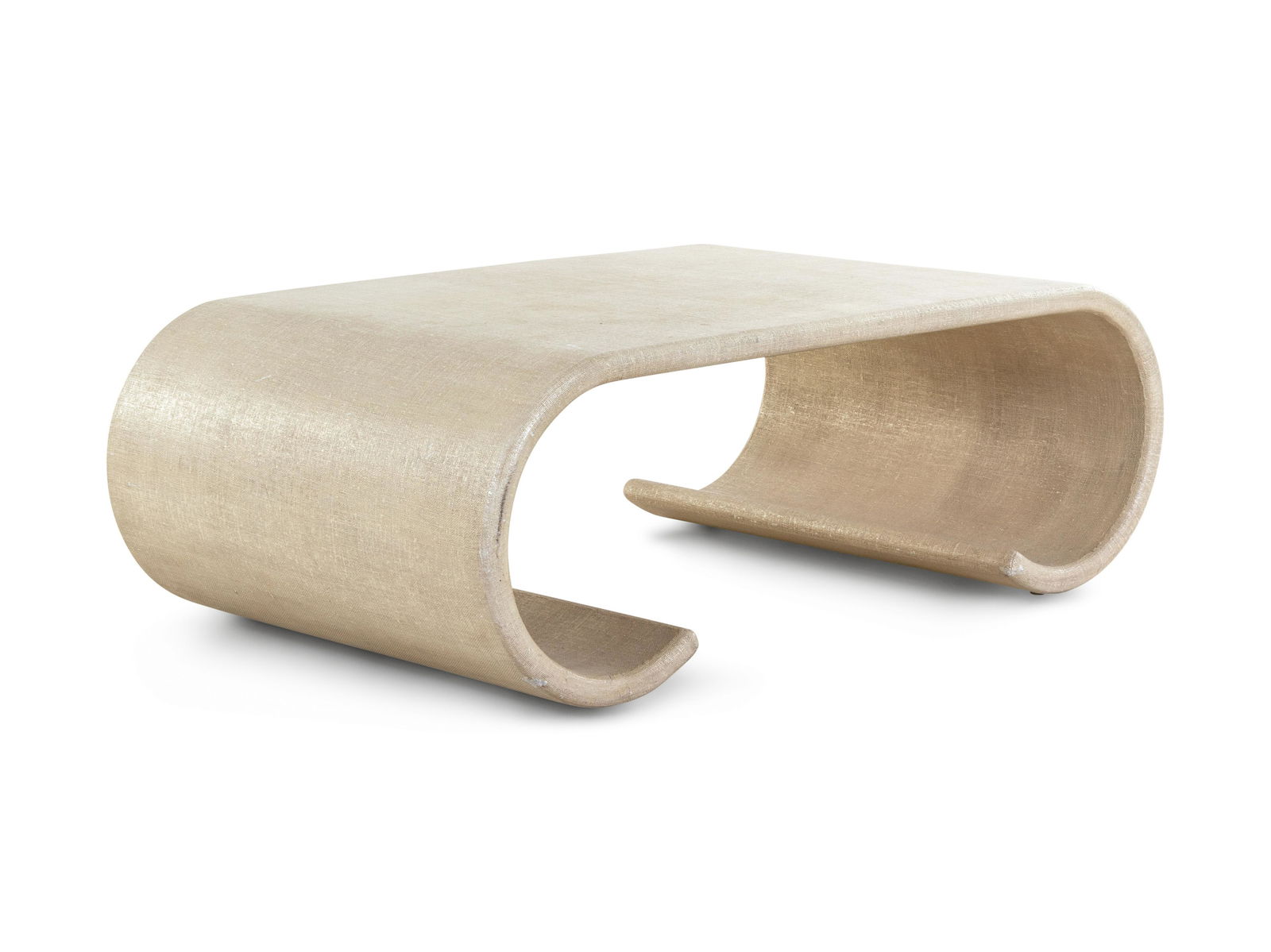 Manner of Karl Springer  Late 20th Century Coffee Table (1 of 2)