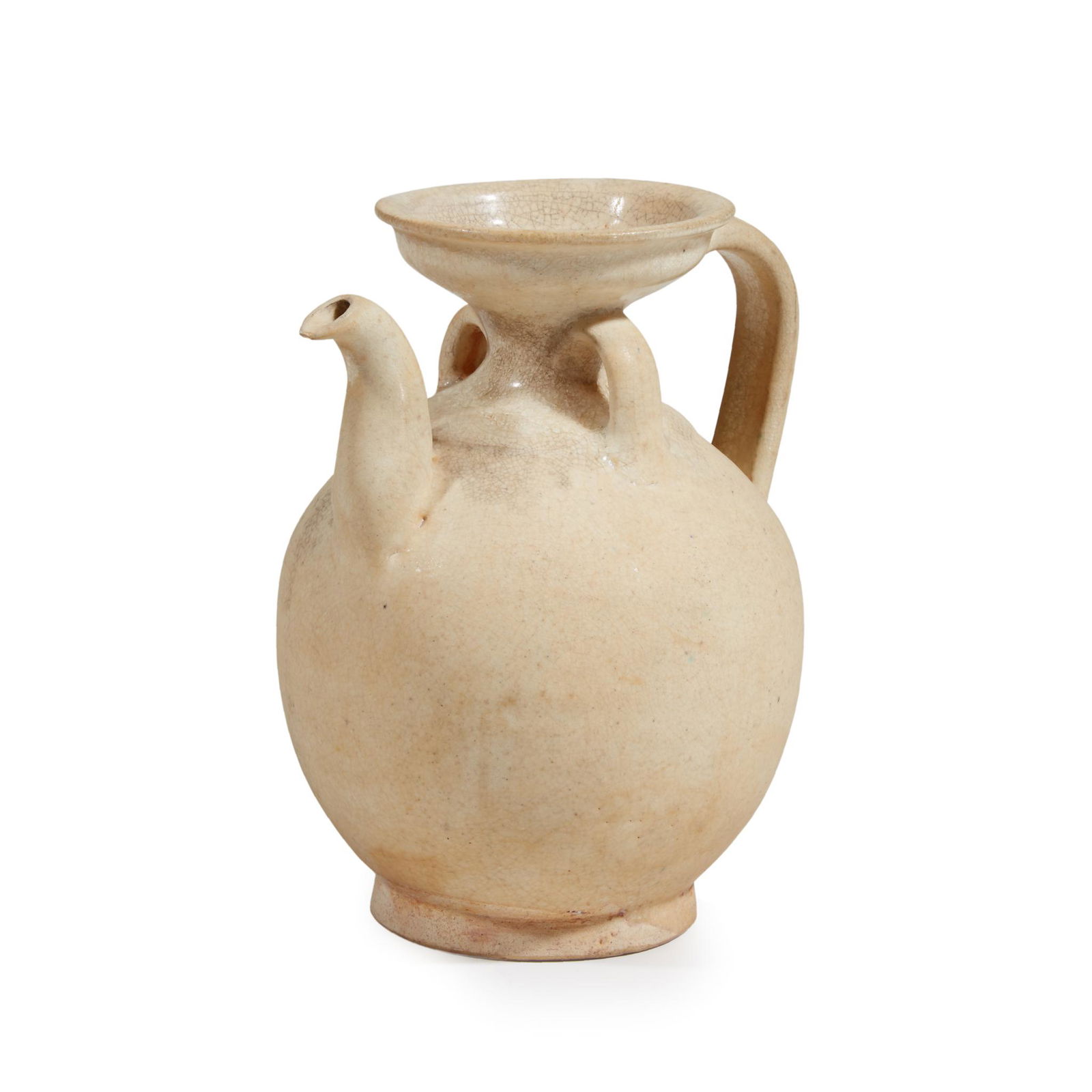 Chinese white ware ewer, Tang dynasty/Five Dynasties (1 of 1)