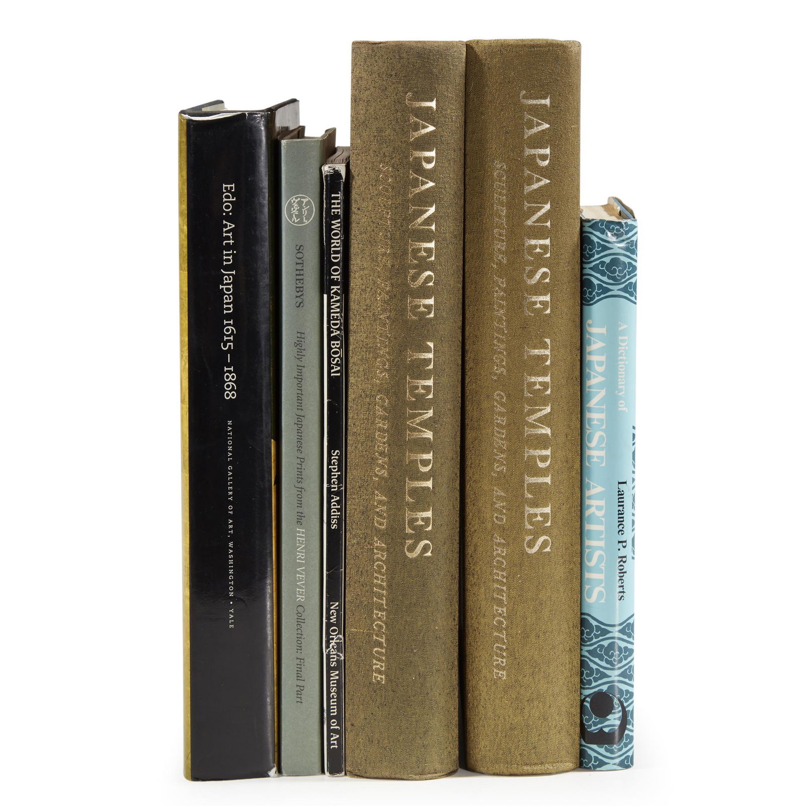 A collection of six volumes on Japanese Art, (1 of 1)