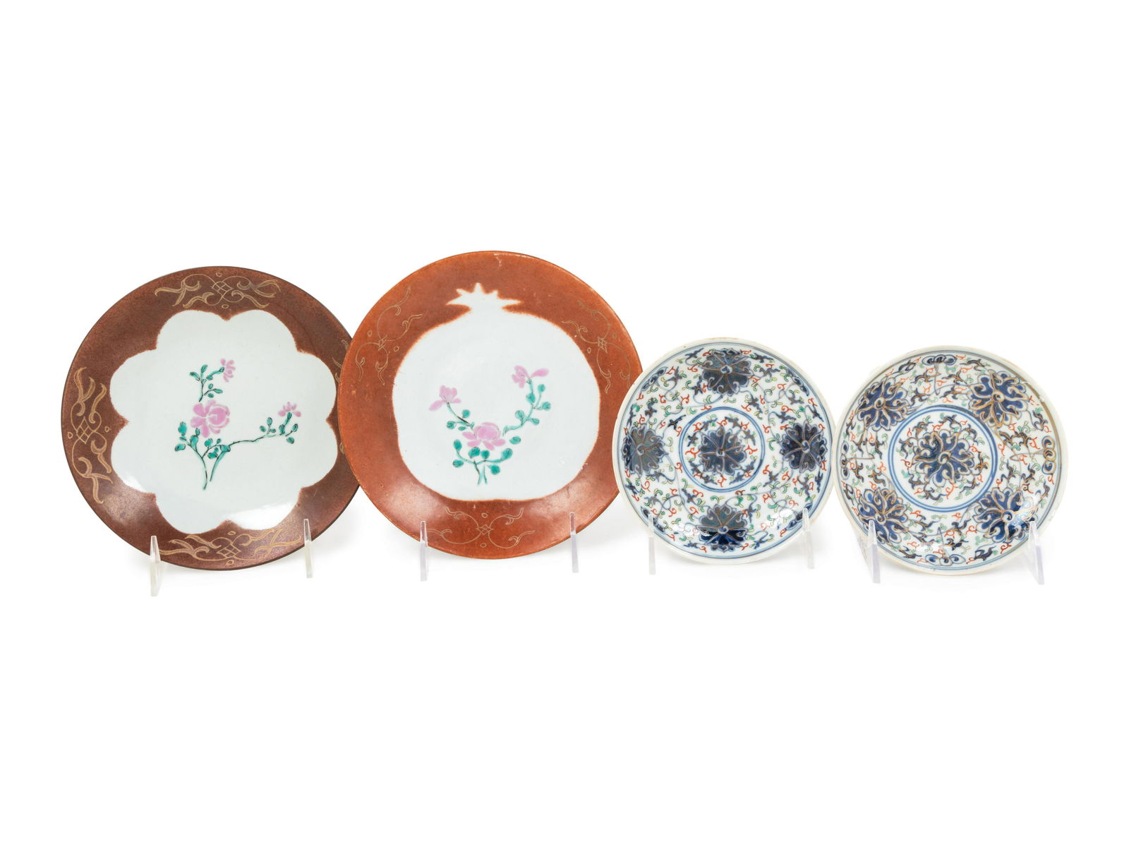 Two Pairs of Chinese Porcelain Plates Diameter of (1 of 3)