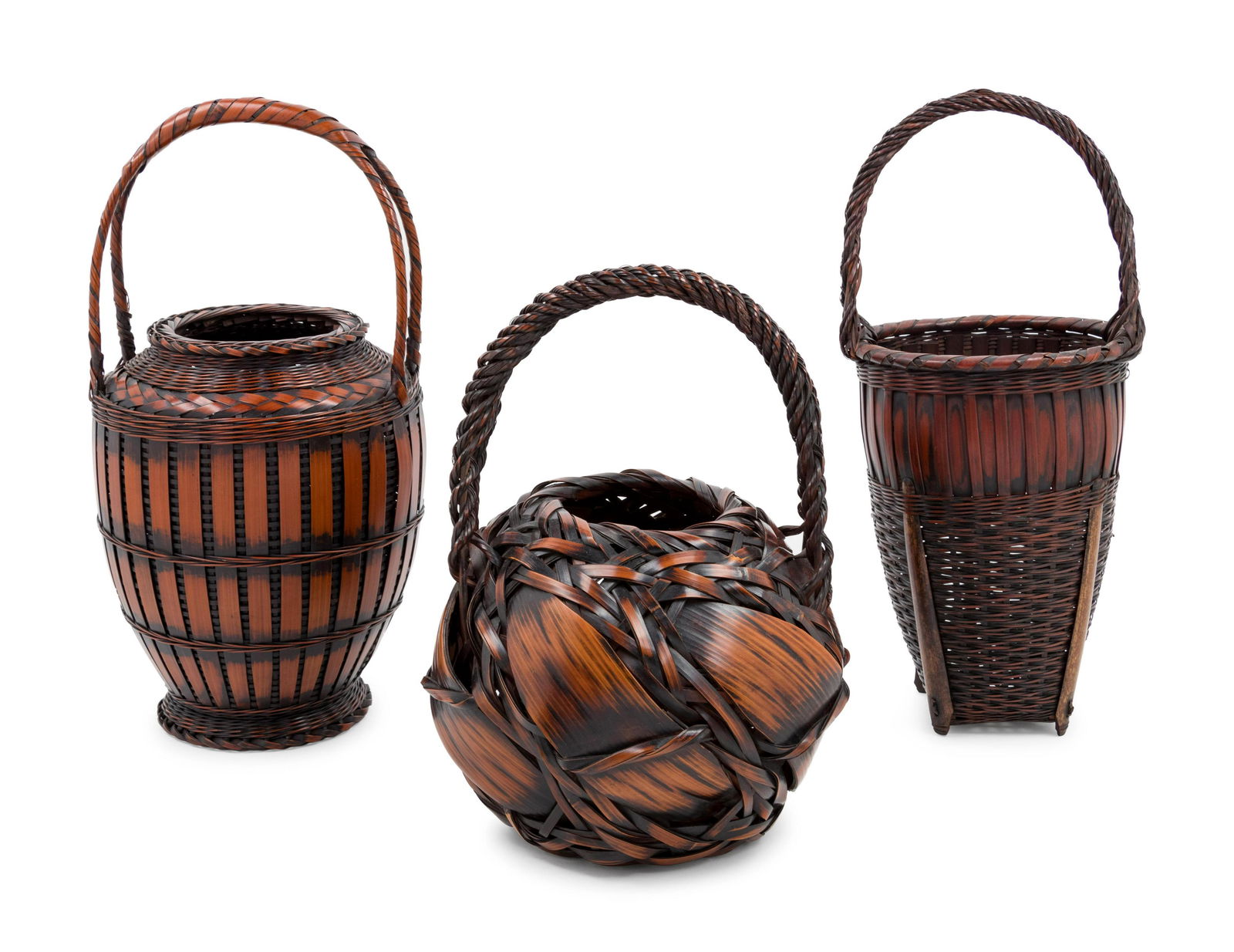 Three Japanese Ikebana Baskets (1 of 1)