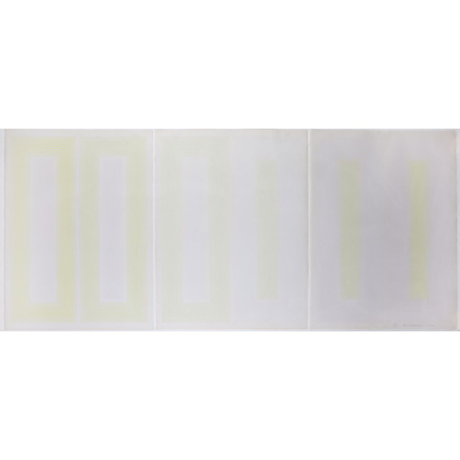 Richard Anuszkiewicz (American, B. 1930), , Triptych (1 of 1)