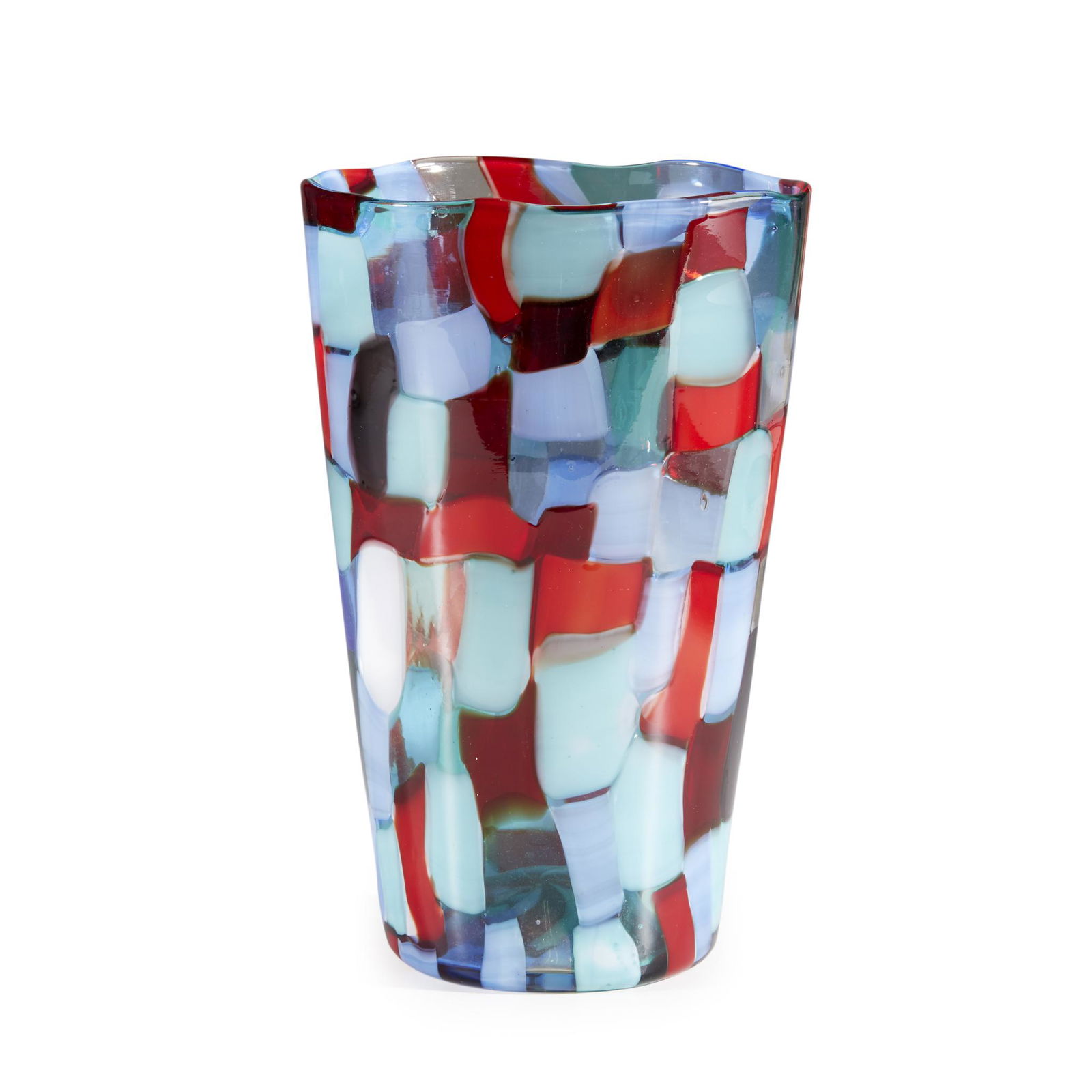 Fulvio Bianconi (Italian, 1915-1996), "Pezzato" Glass (1 of 4)