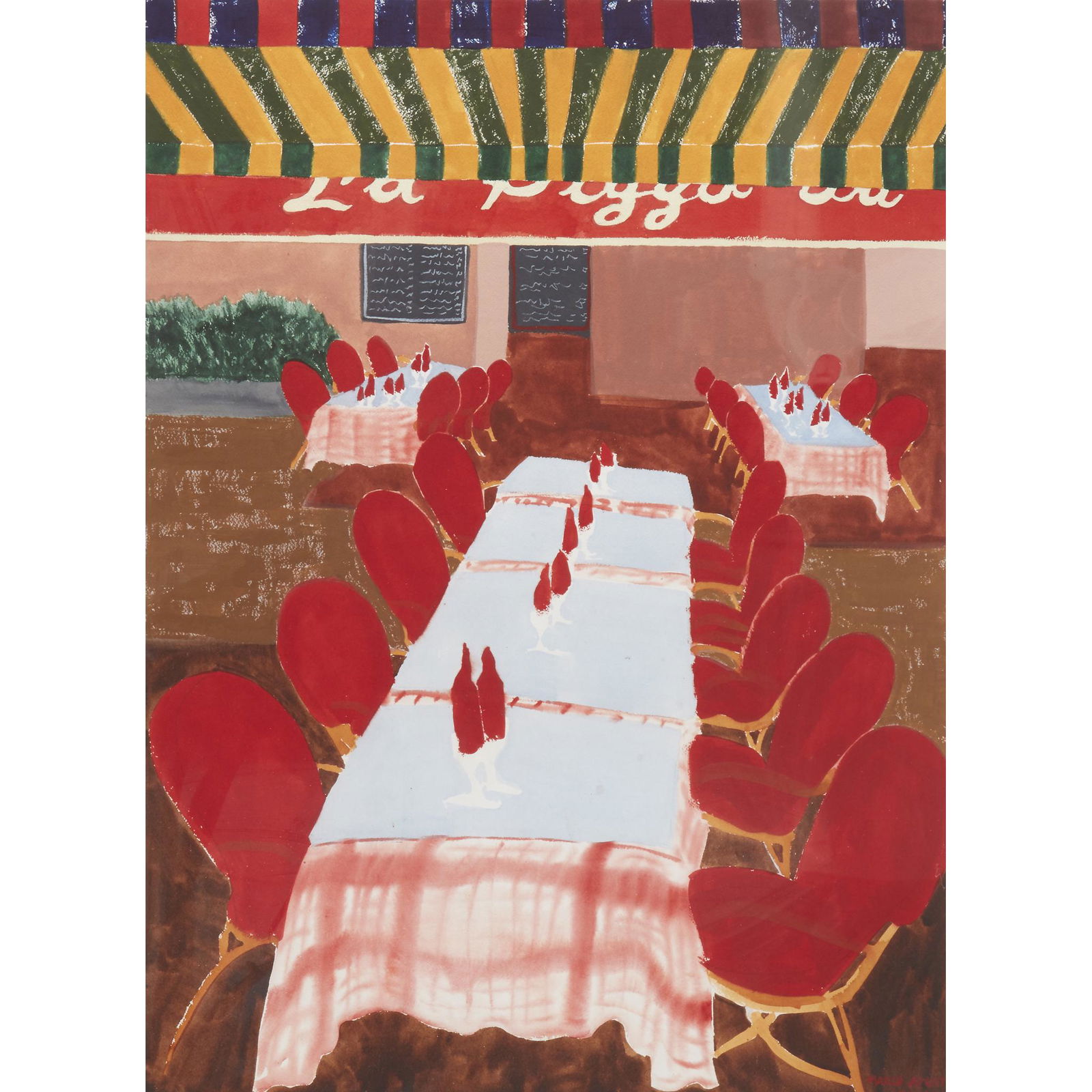 March Avery (American, 1932), , Le Ristorante (1 of 1)